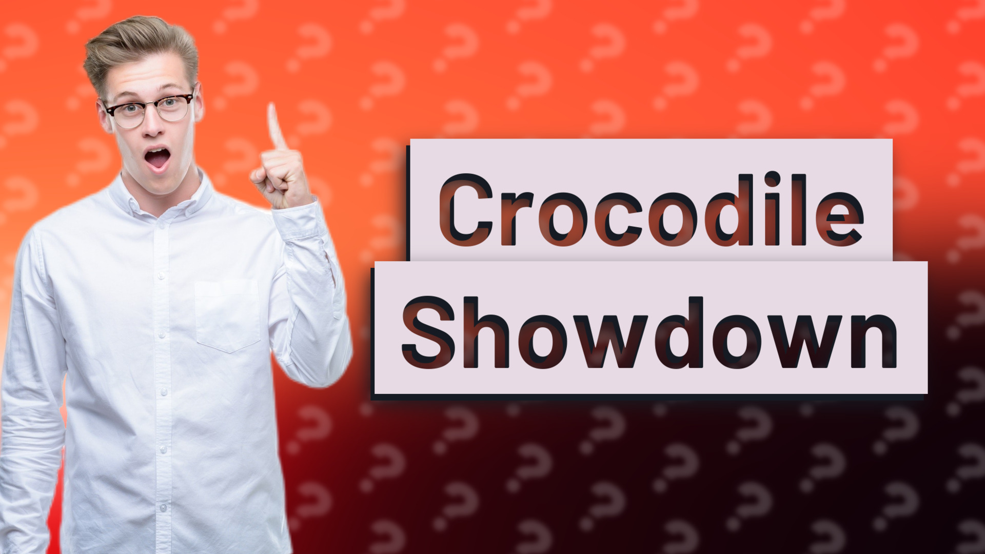 Crocodile Showdown