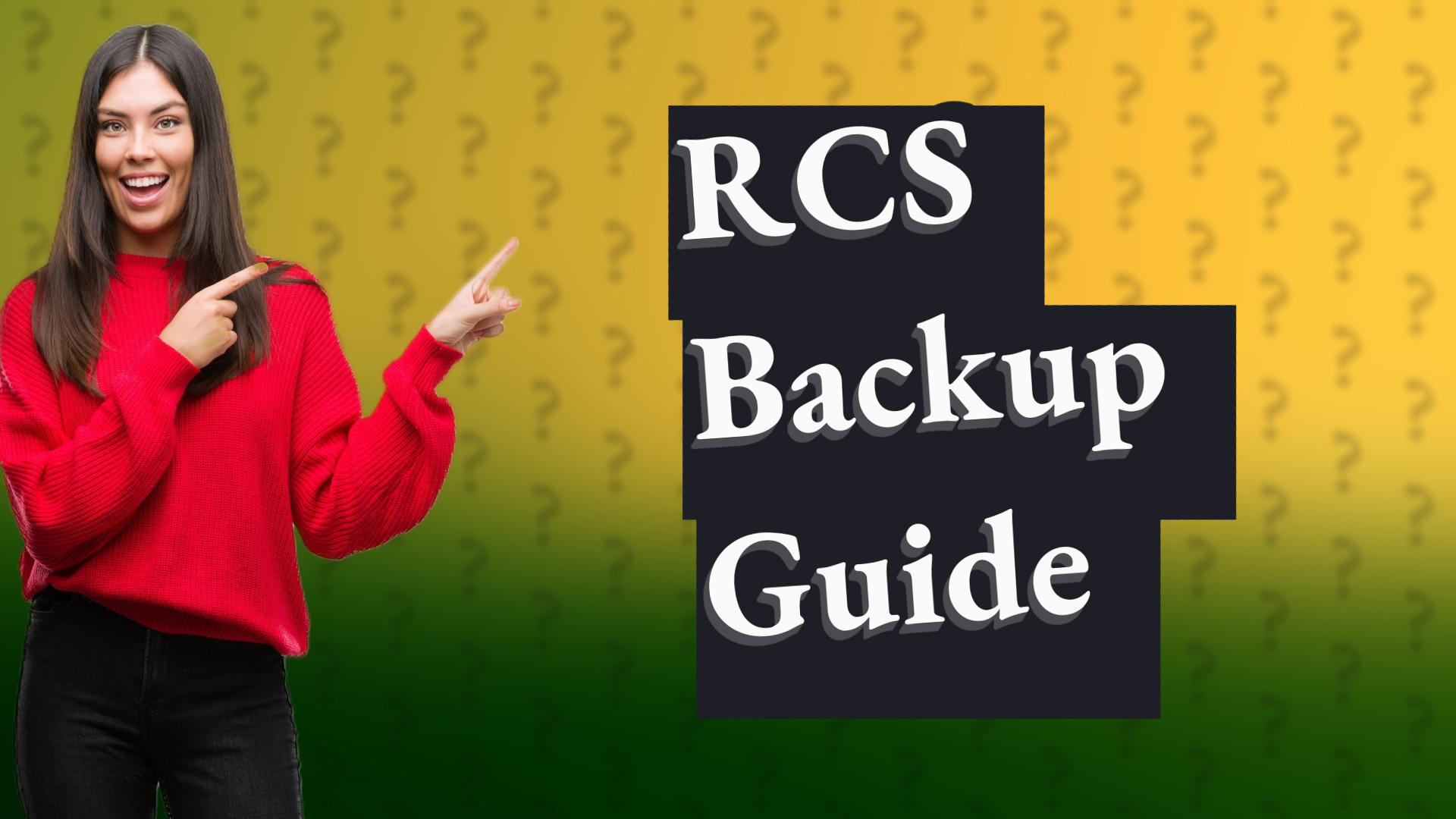 RCS Backup Guide