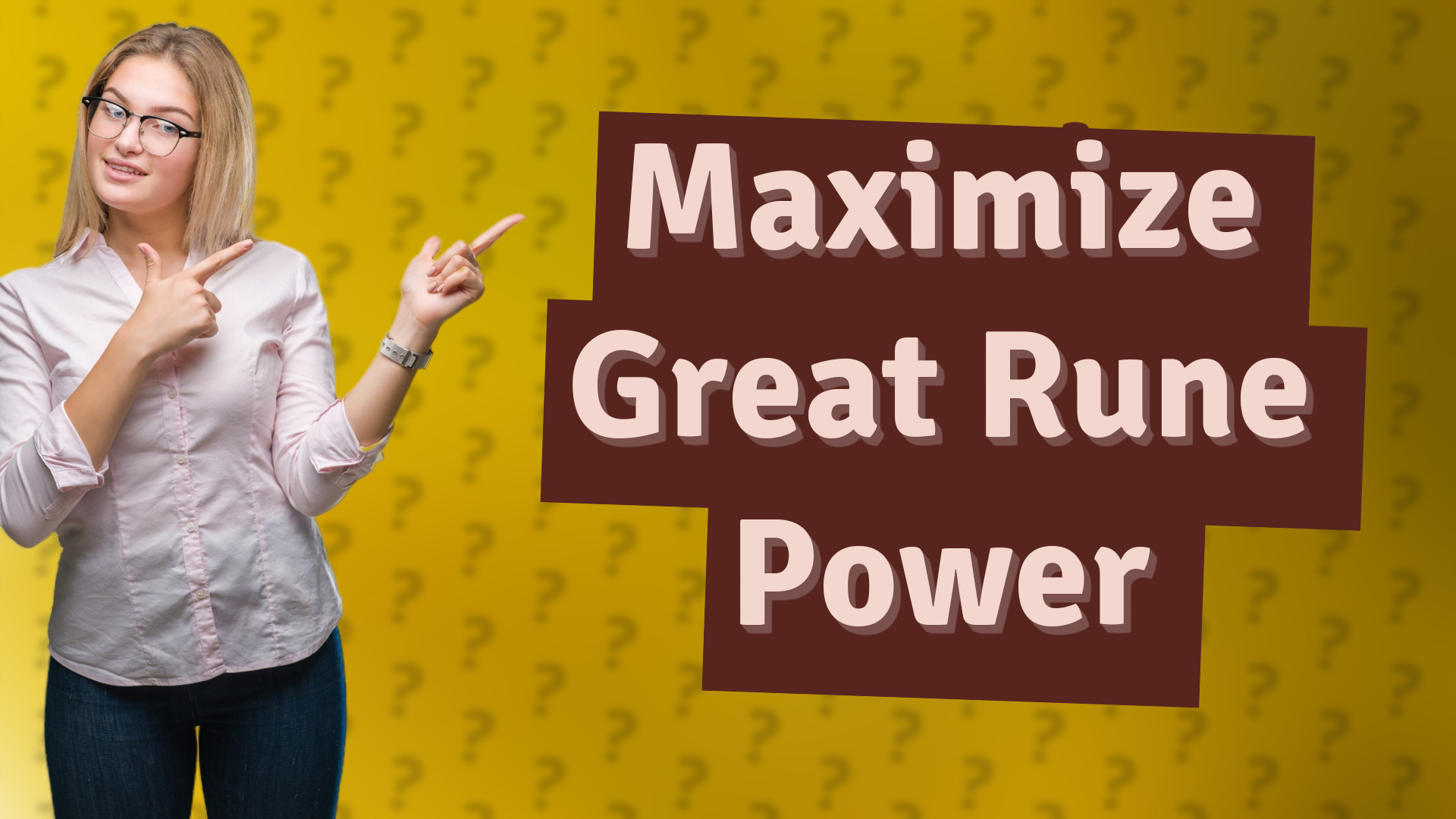 Maximize Great Rune Power