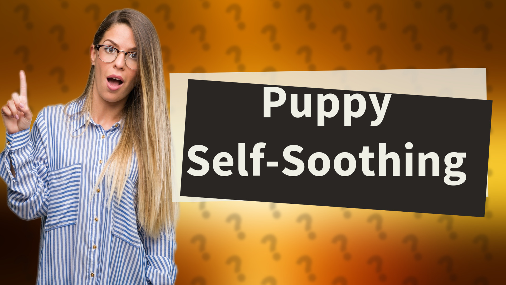 Puppy Self-Soothing
