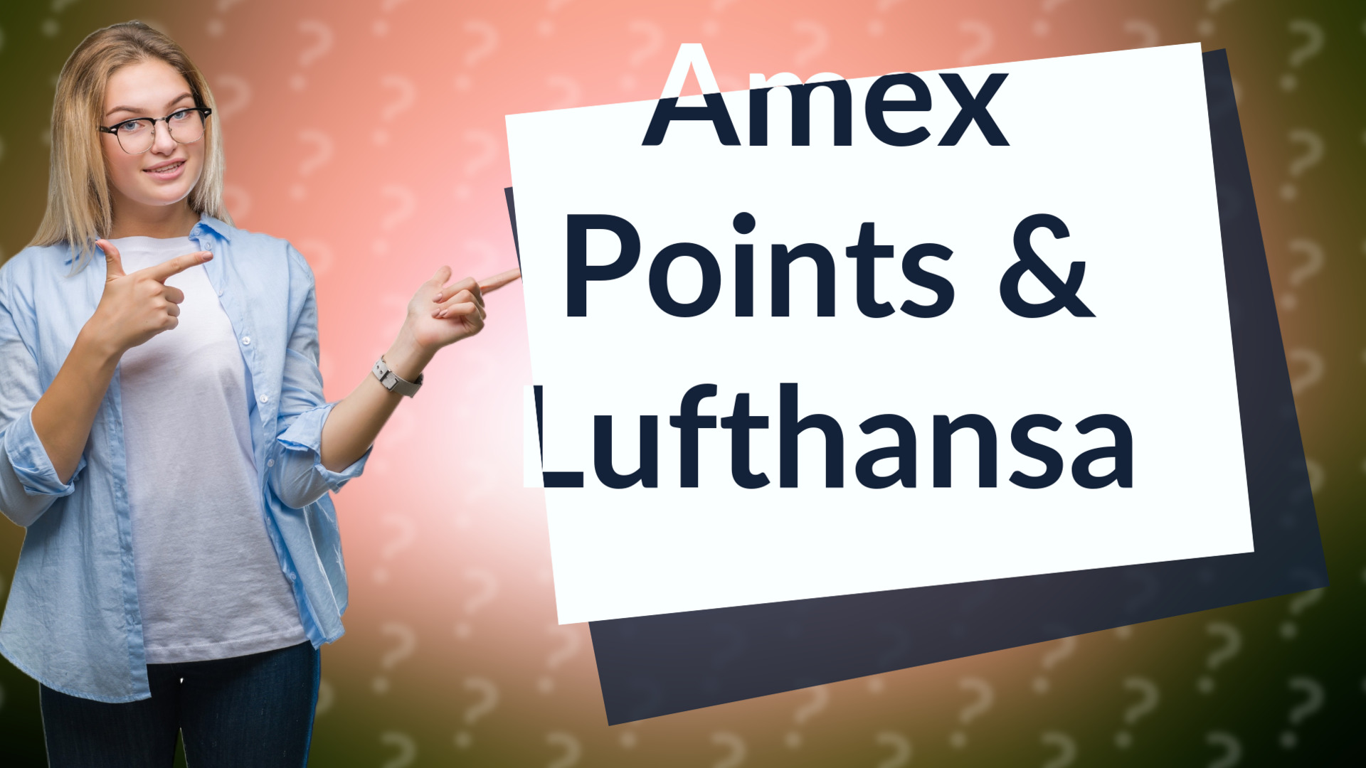 Amex Points & Lufthansa