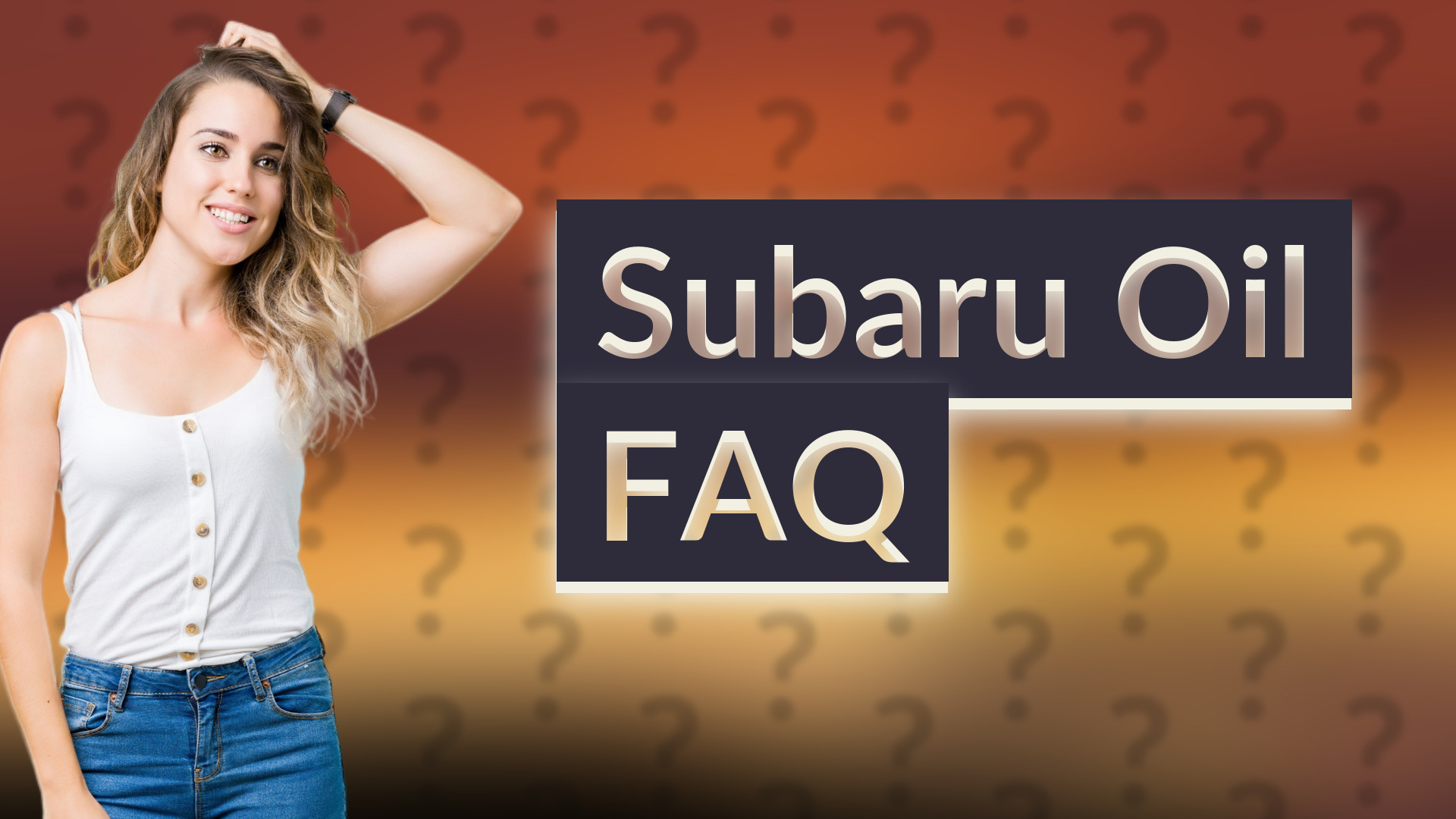 Subaru Oil FAQ
