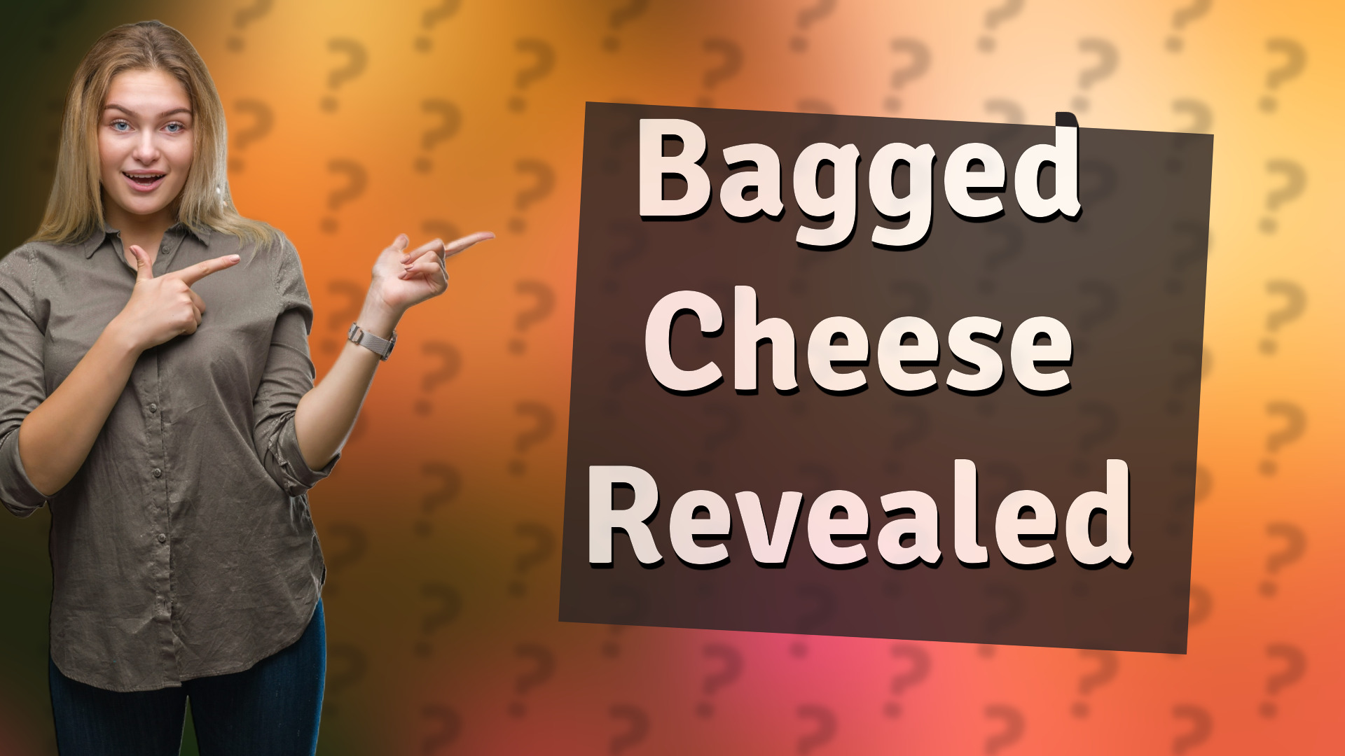 Bagged Cheese Revealed
