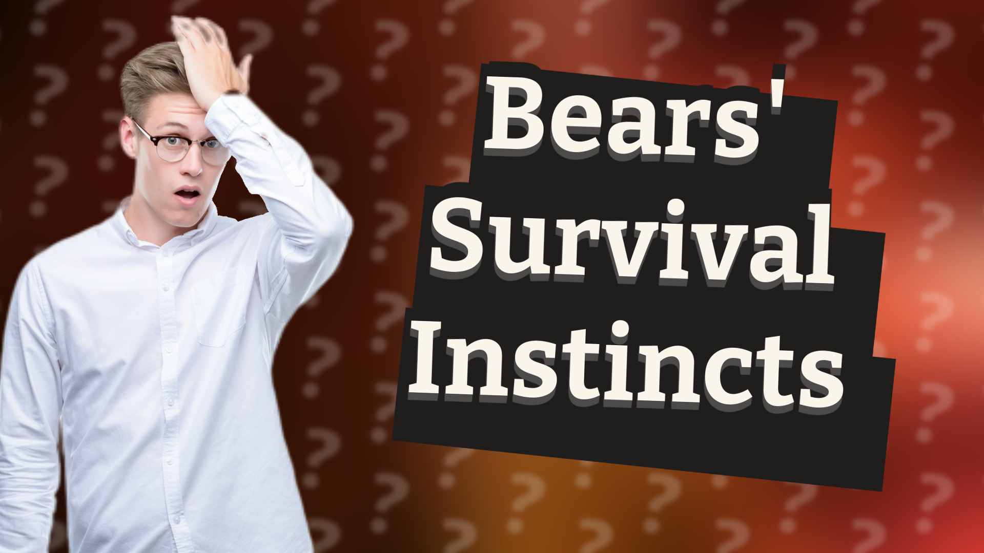 Bears' Survival Instincts