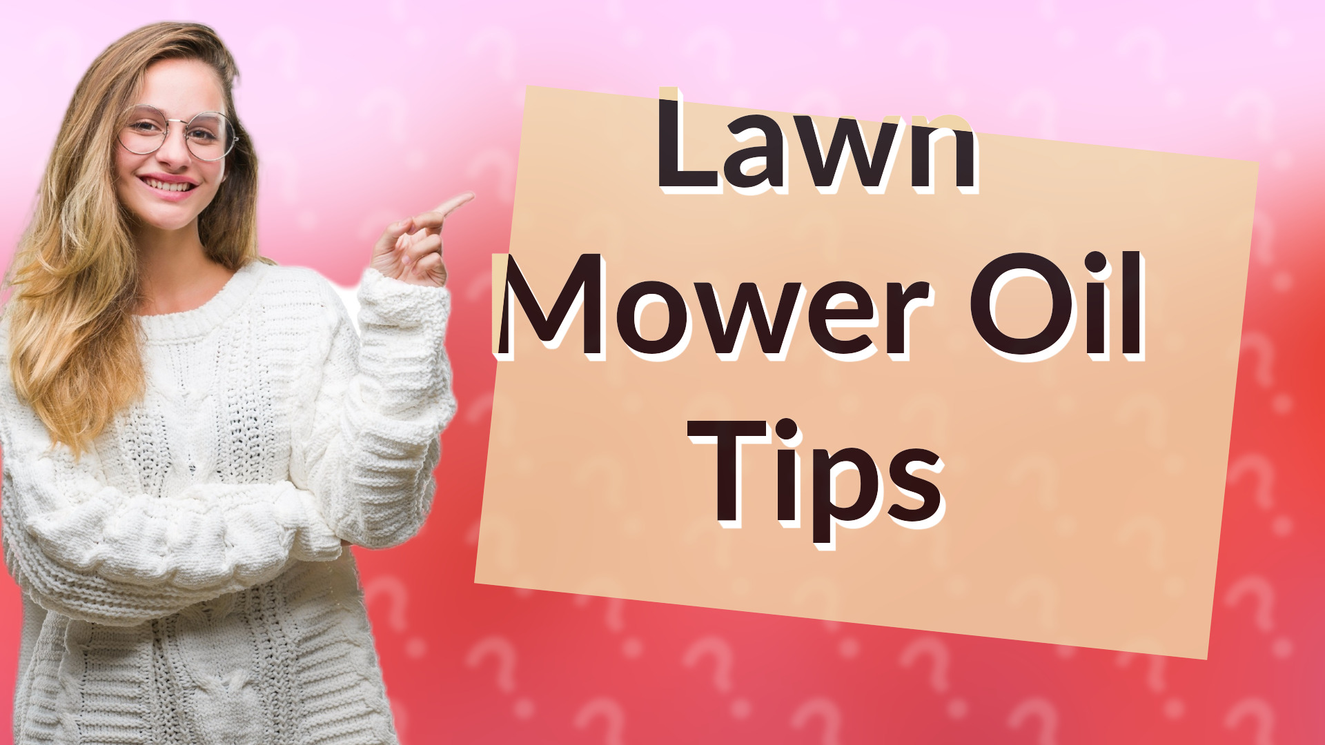 Lawn Mower Oil Tips