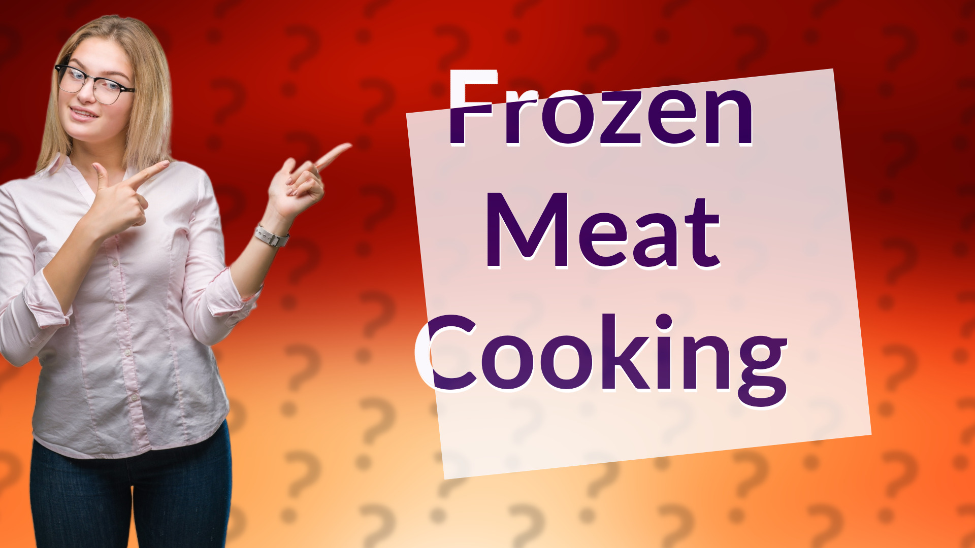 Frozen Meat Cooking