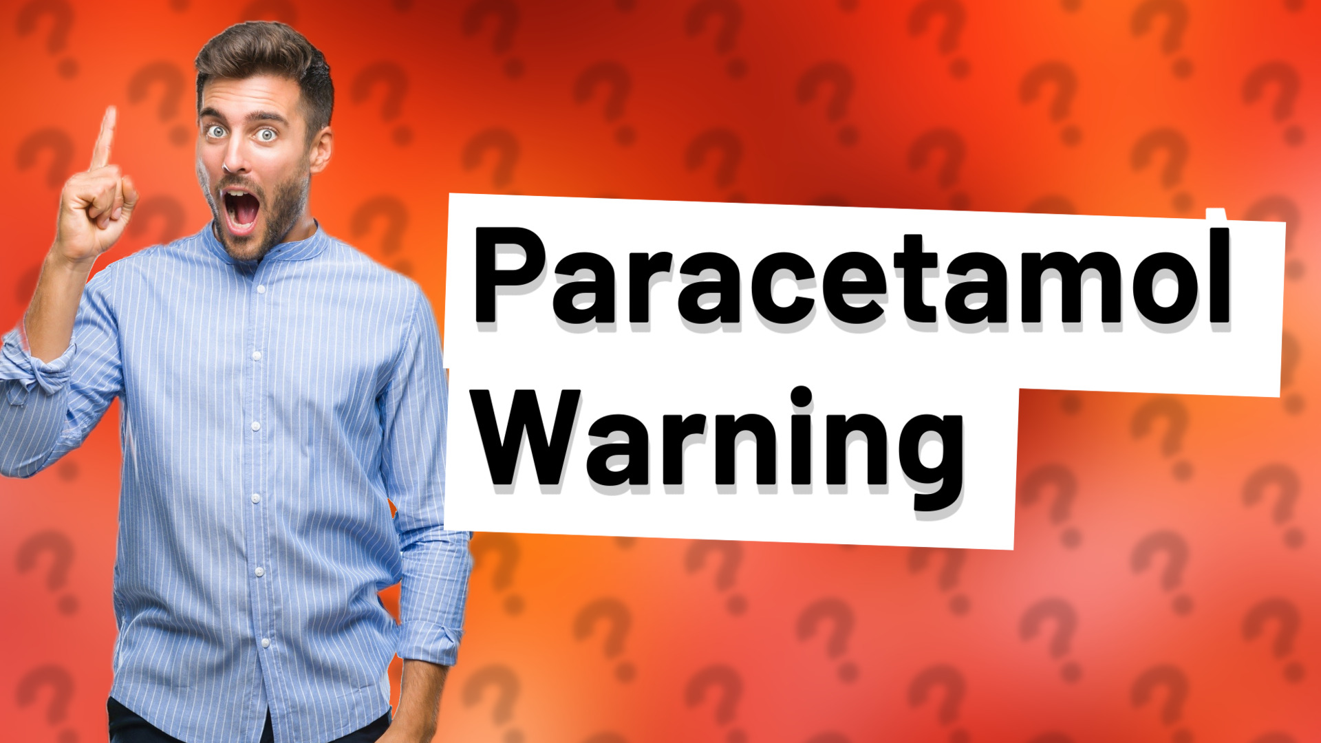 Paracetamol Warning