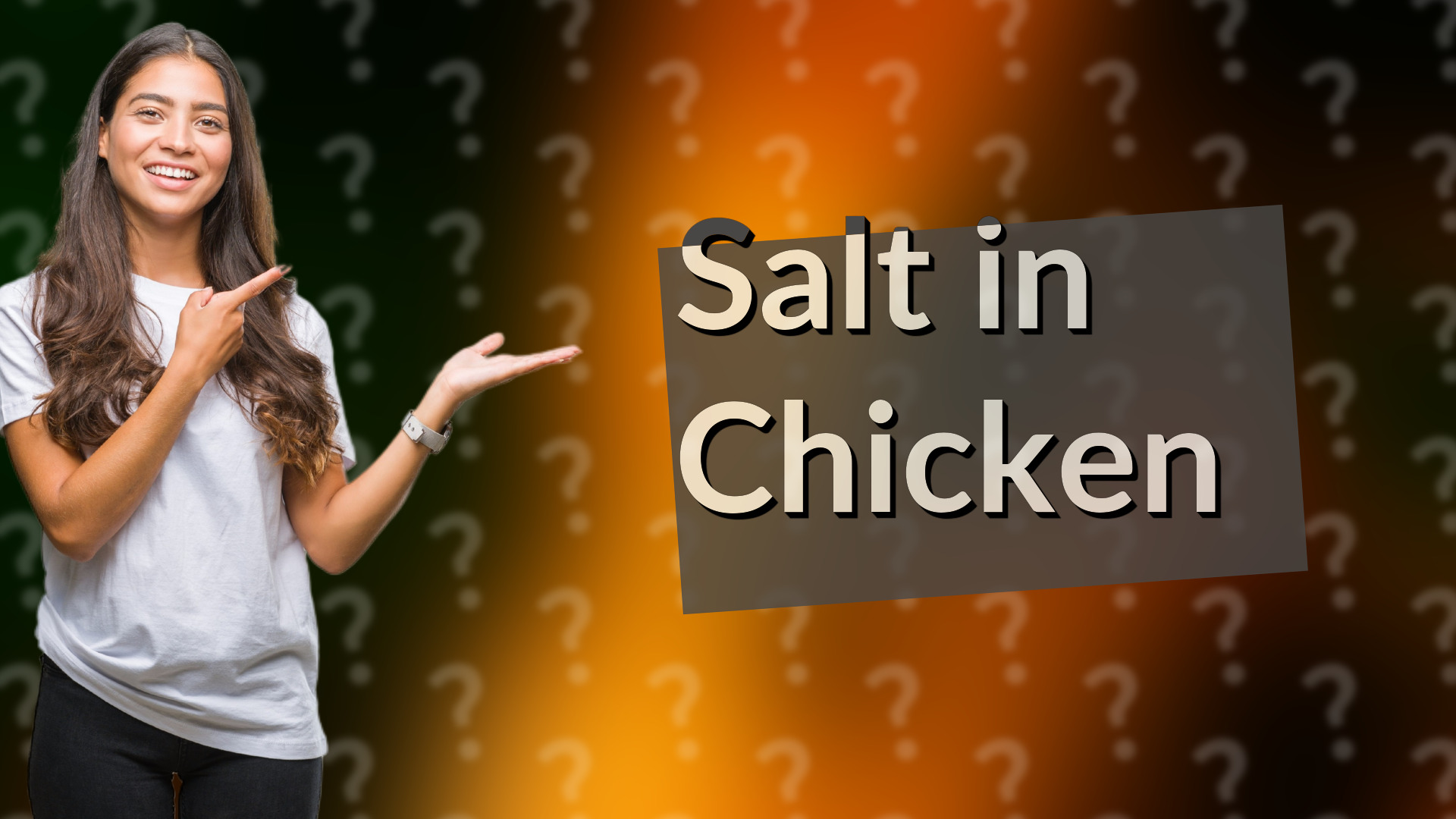 Salt in Chicken