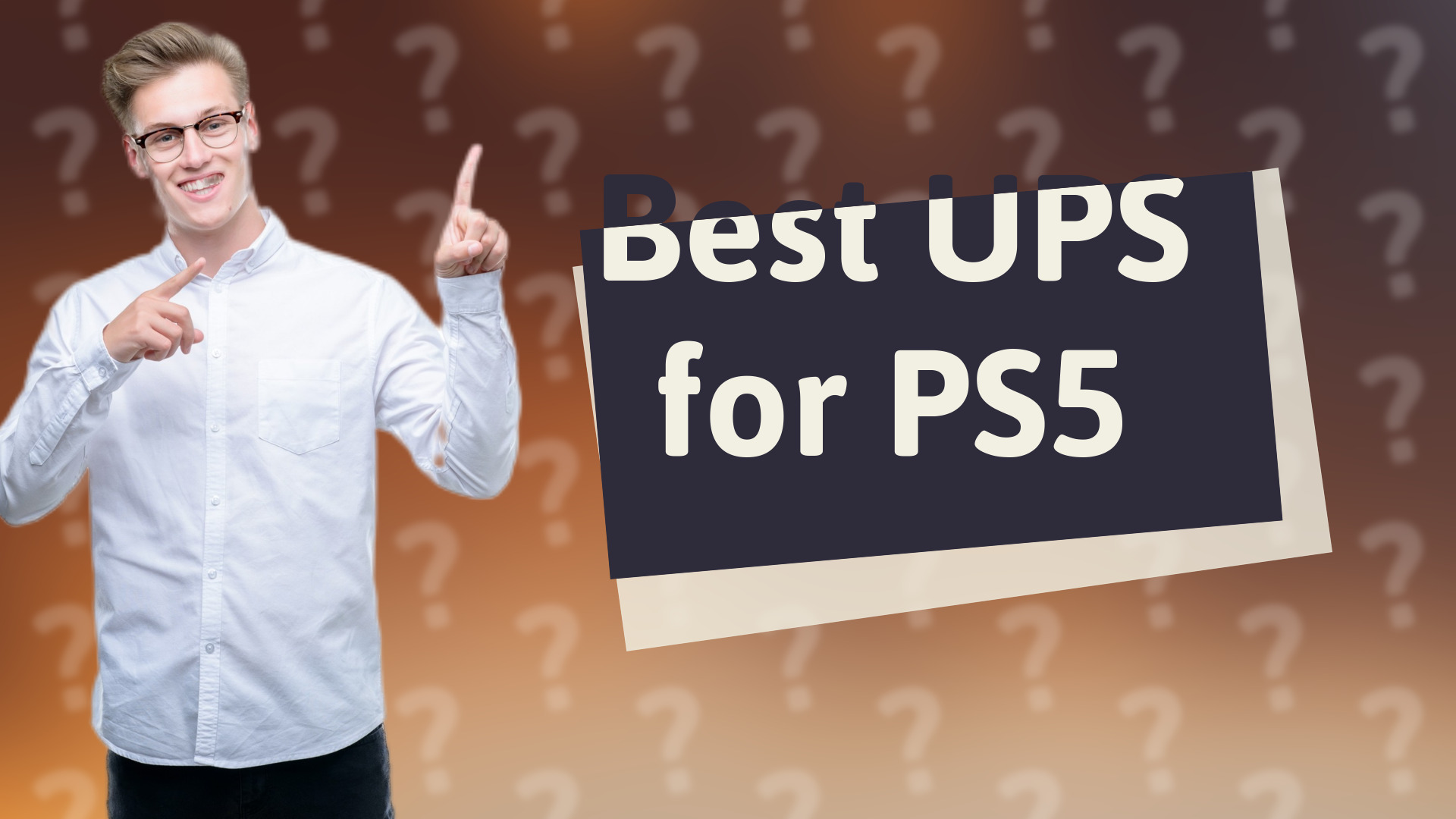 Best UPS for PS5