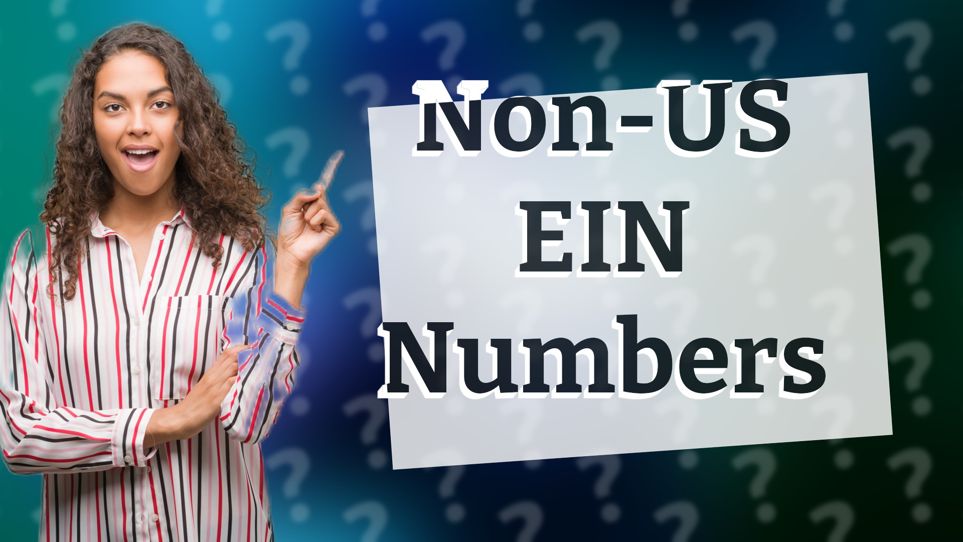 Non-US EIN Numbers