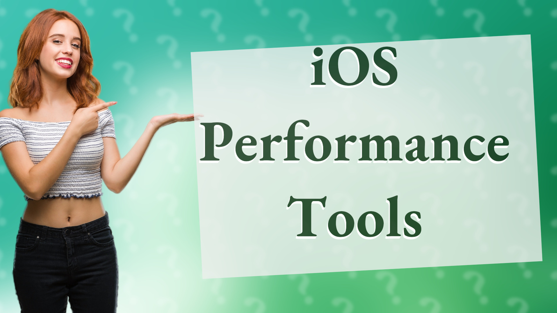 iOS Performance Tools