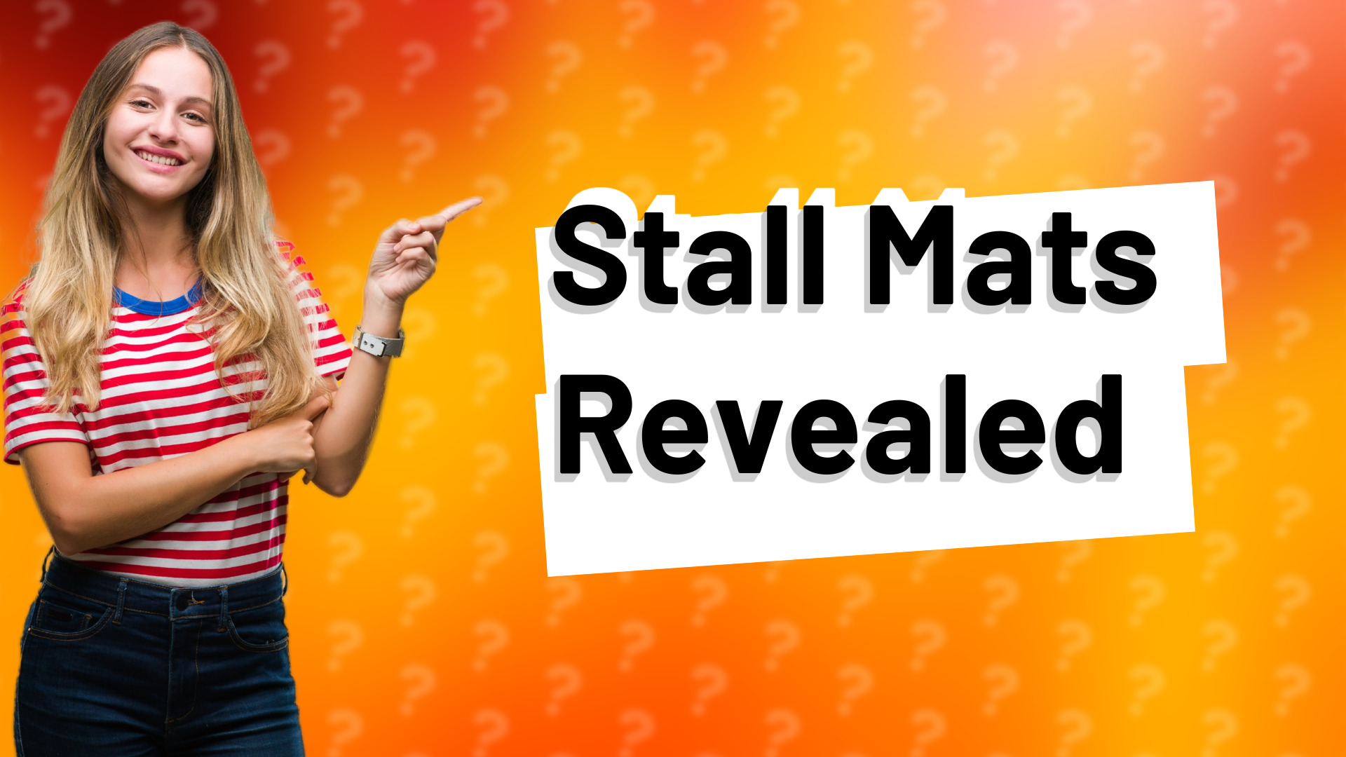 Stall Mats Revealed