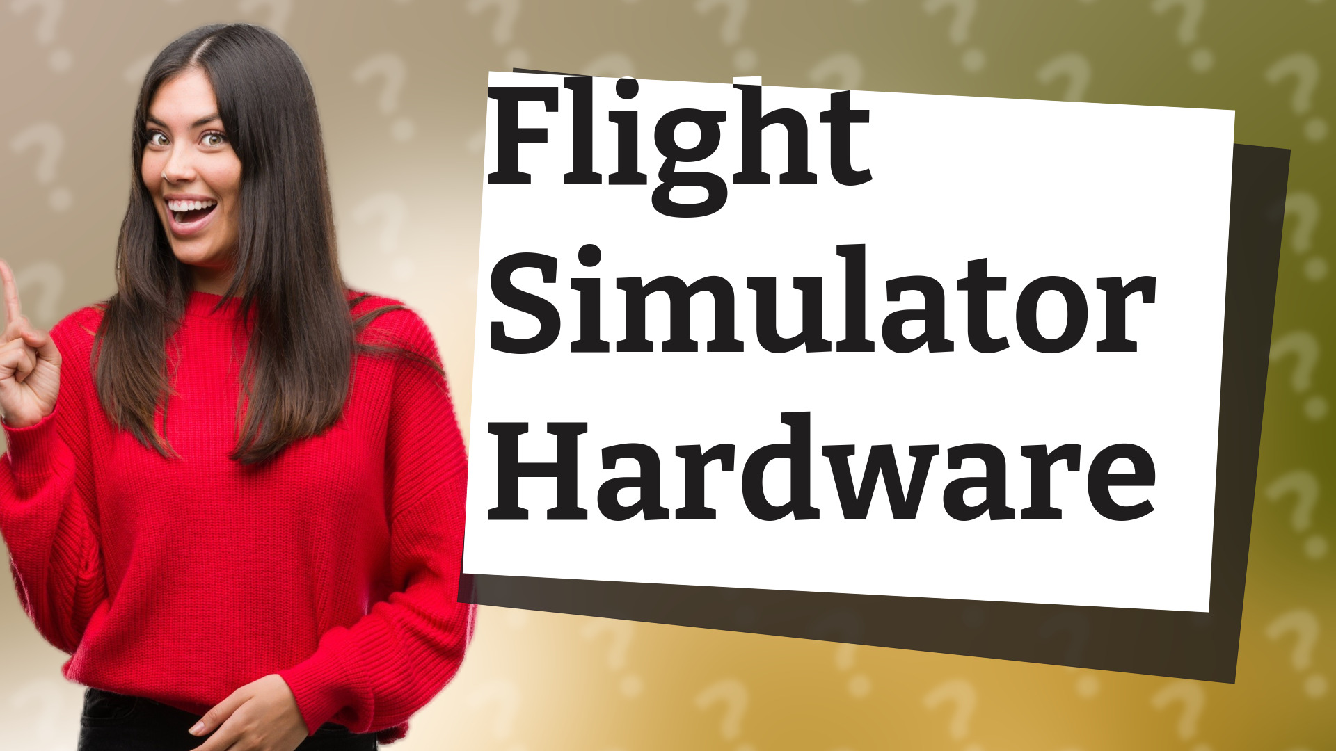 Flight Simulator Hardware