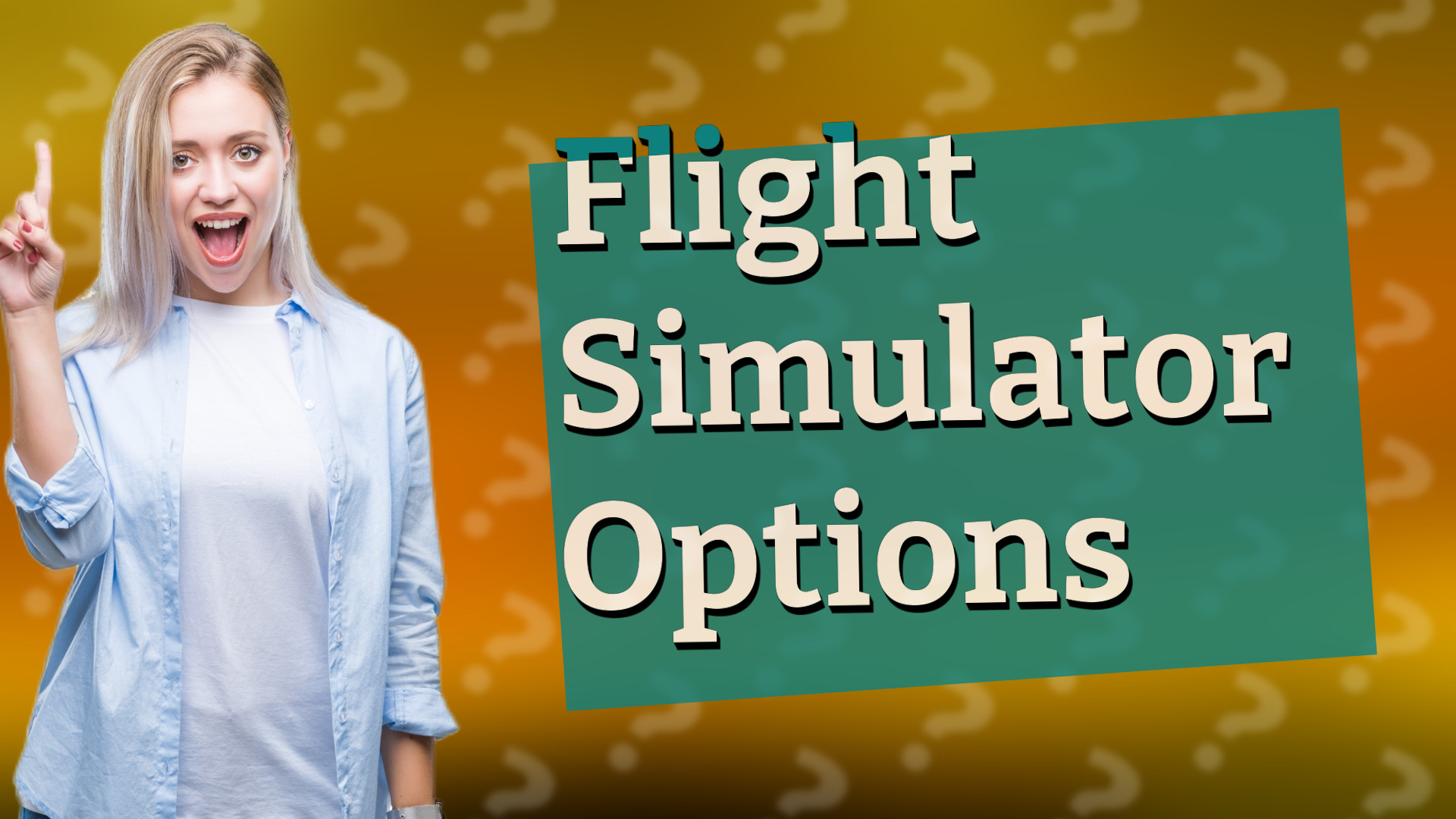 Flight Simulator Options