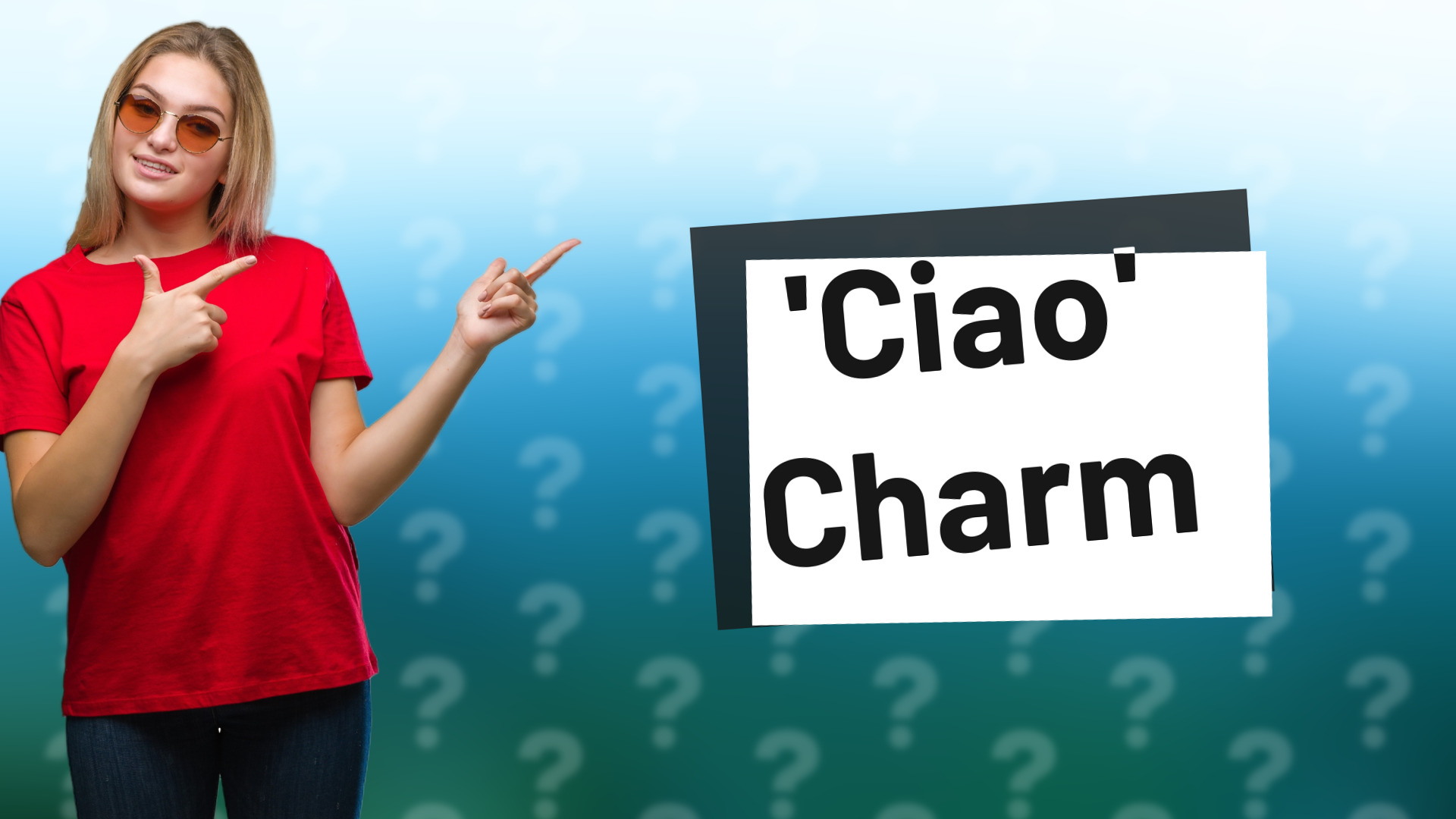 'Ciao' Charm