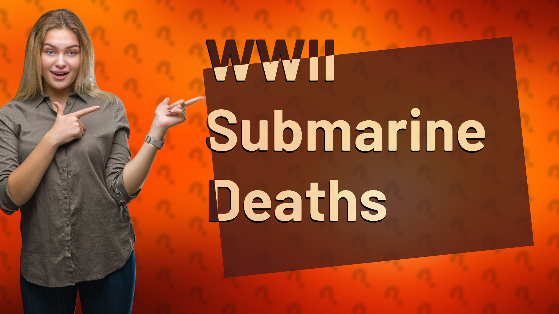 WWII Submarine Deaths