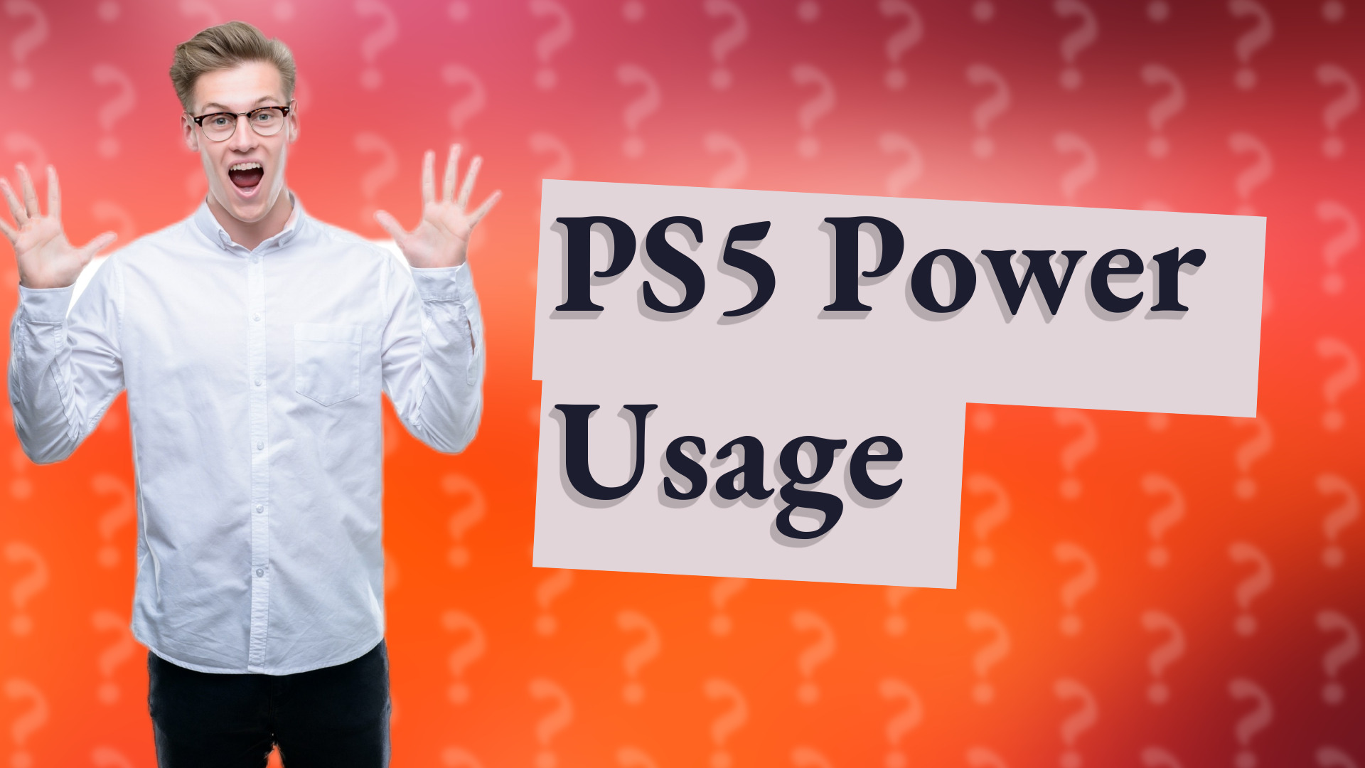 PS5 Power Usage