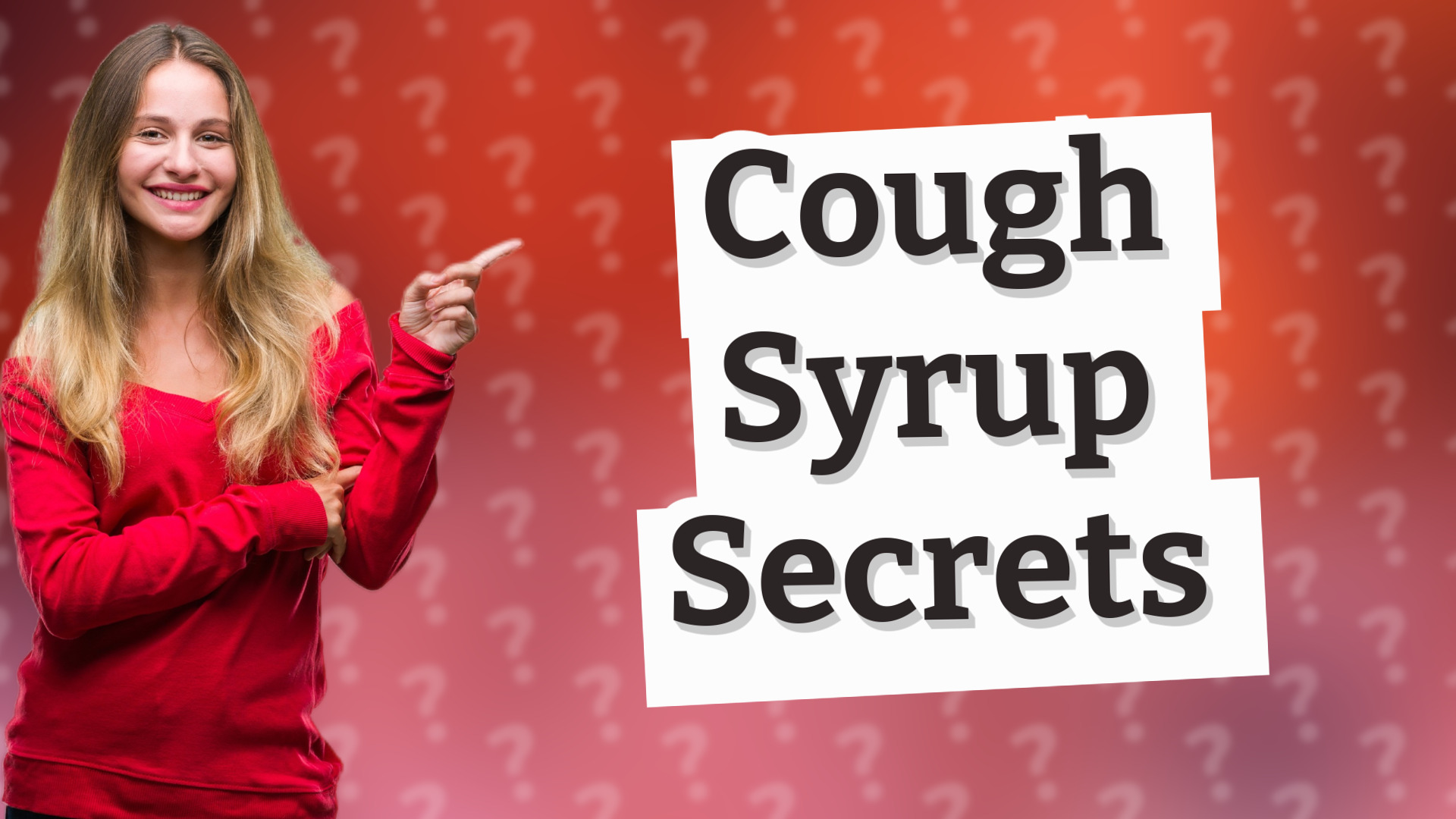 Cough Syrup Secrets