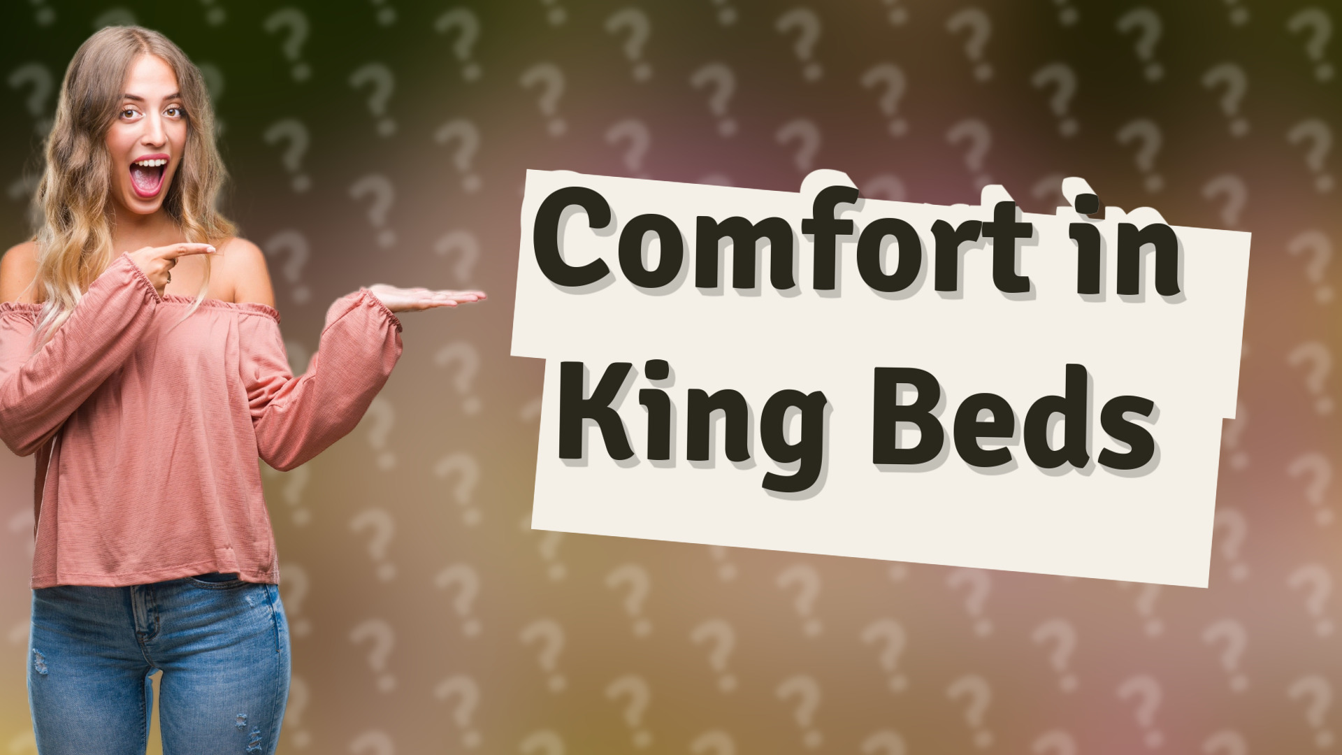 Comfort in King Beds