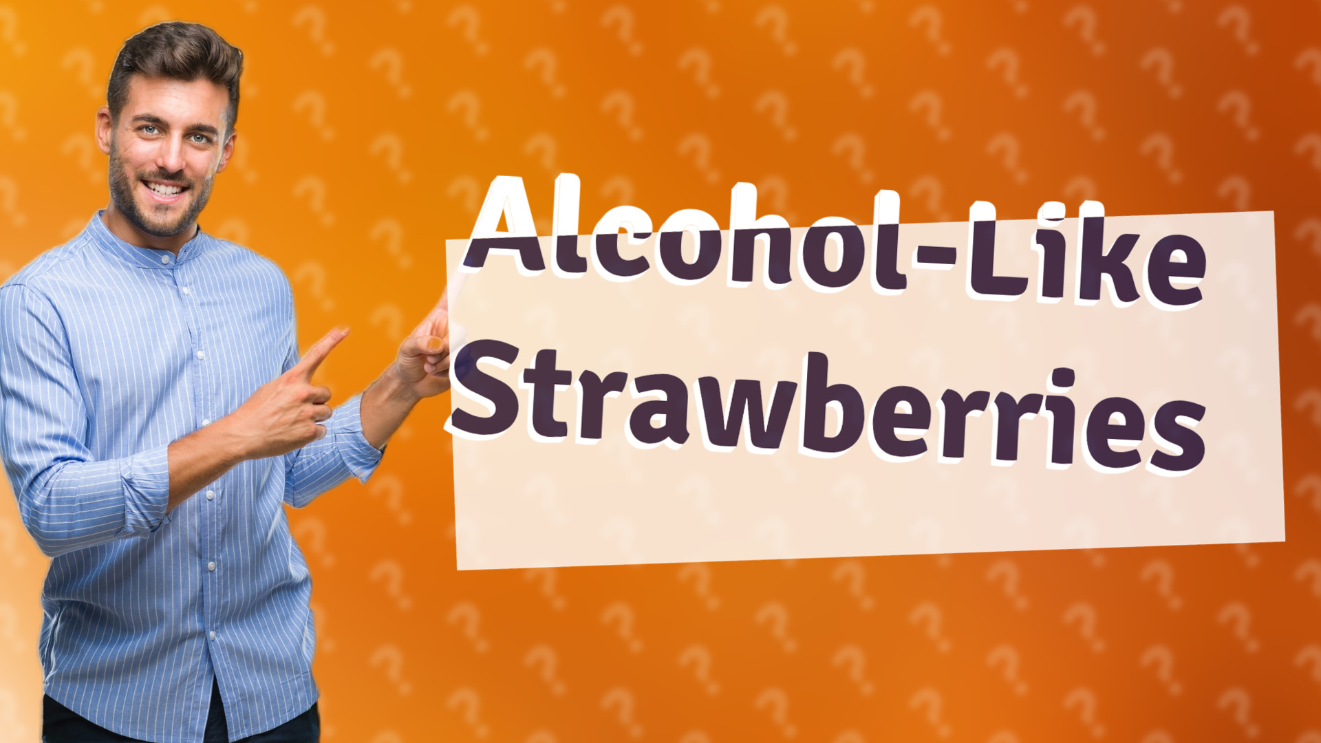 Alcohol-Like Strawberries