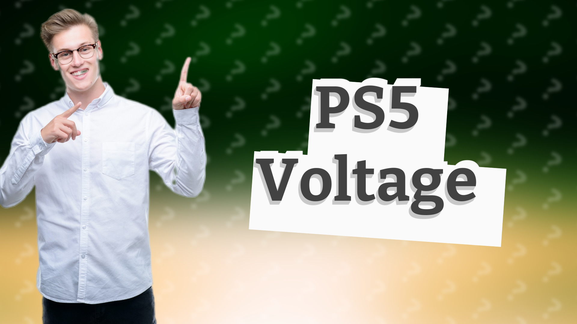 PS5 Voltage