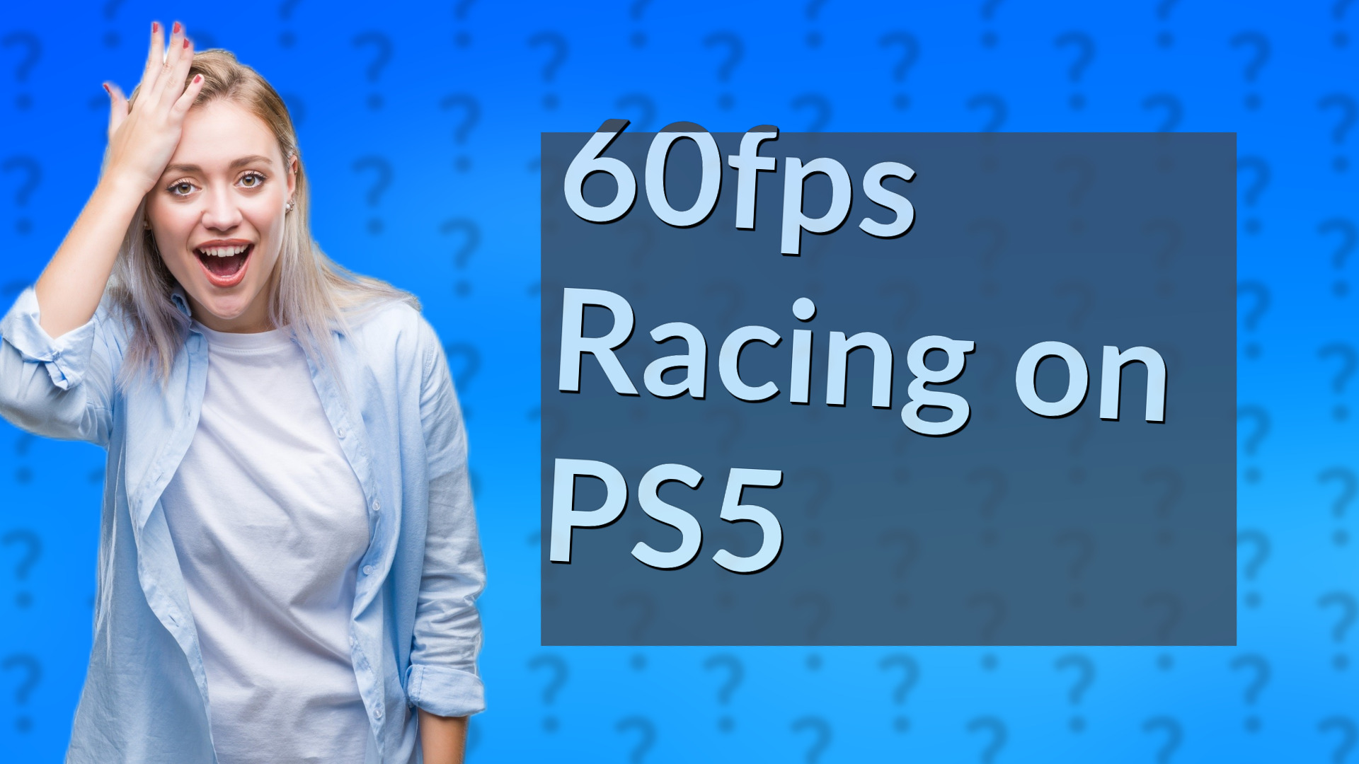 60fps Racing on PS5