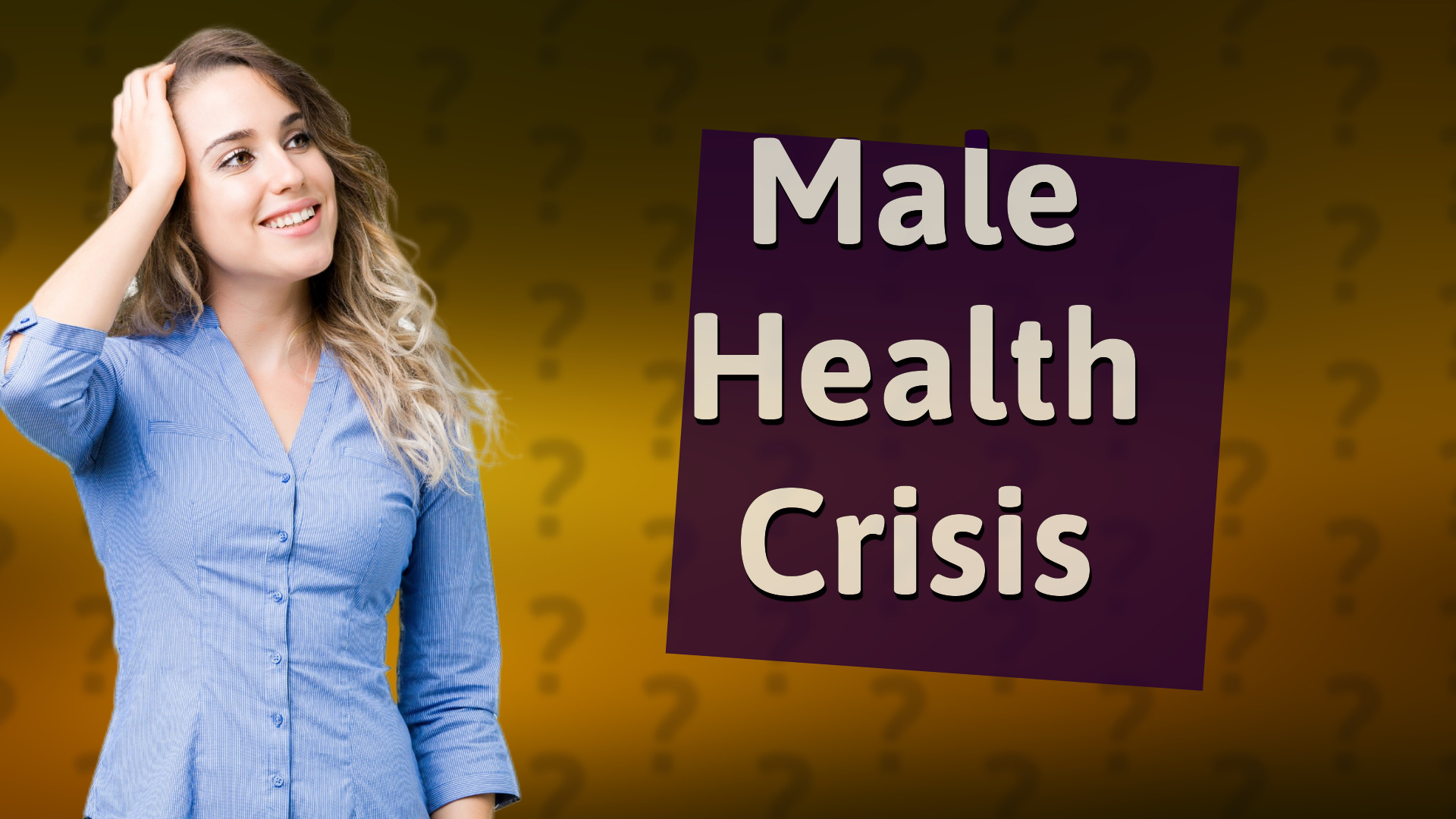 Male Health Crisis