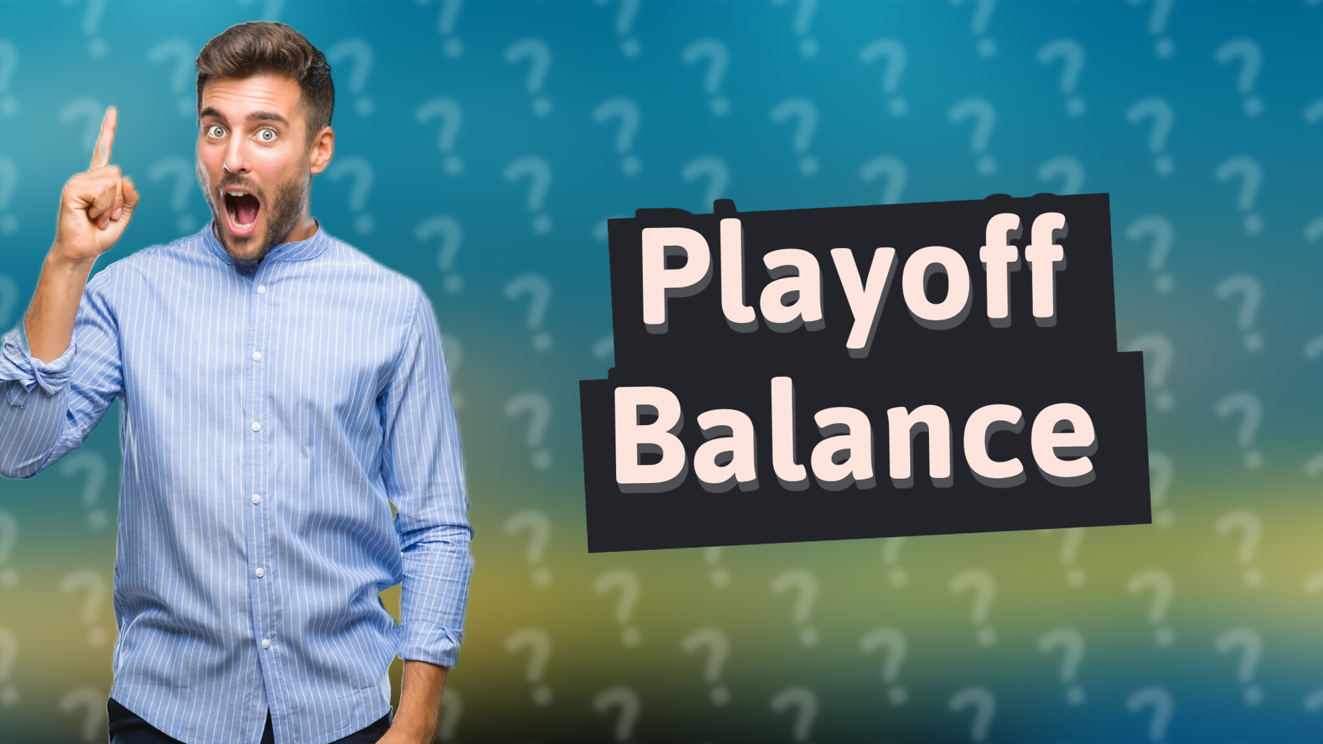 Playoff Balance