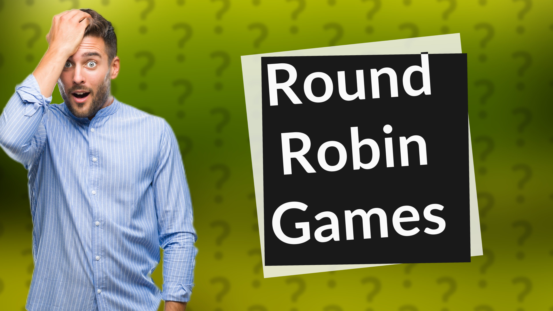 Round Robin Games