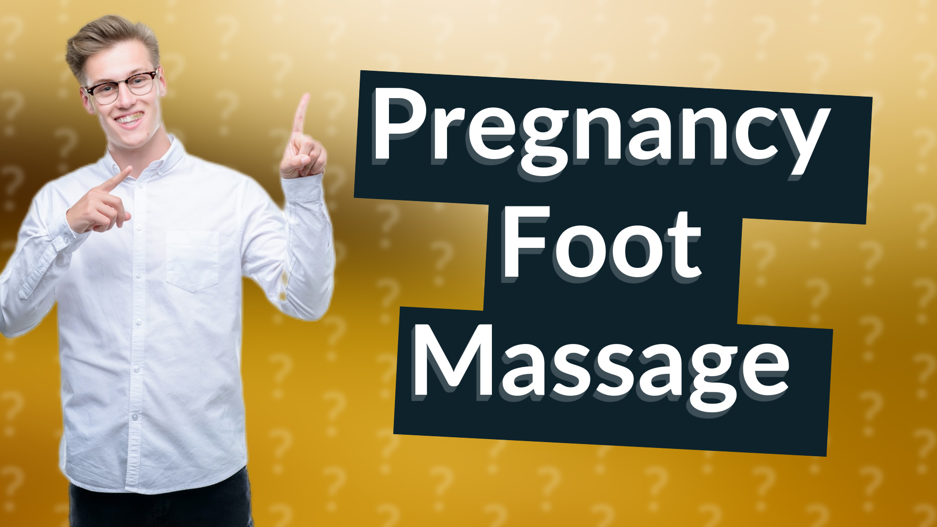 Pregnancy Foot Massage