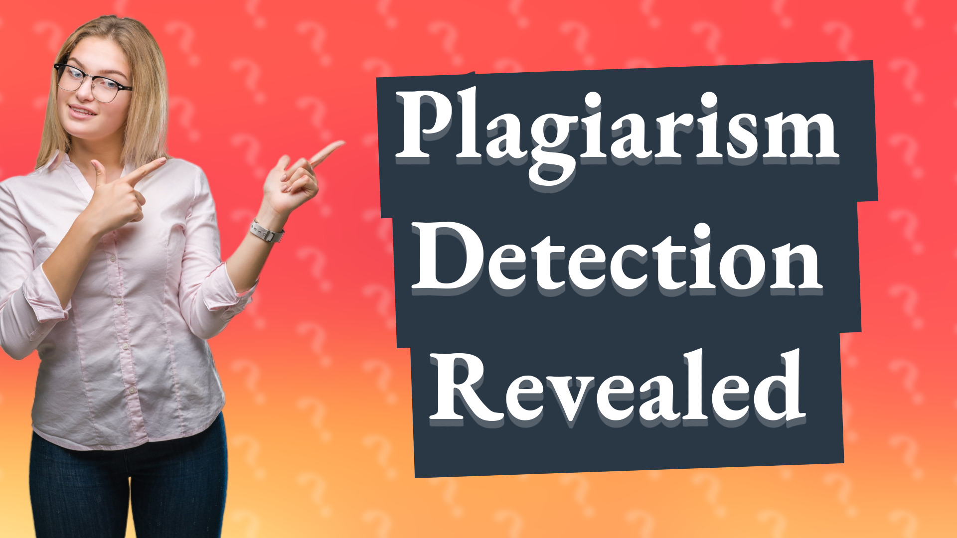 Plagiarism Detection Revealed