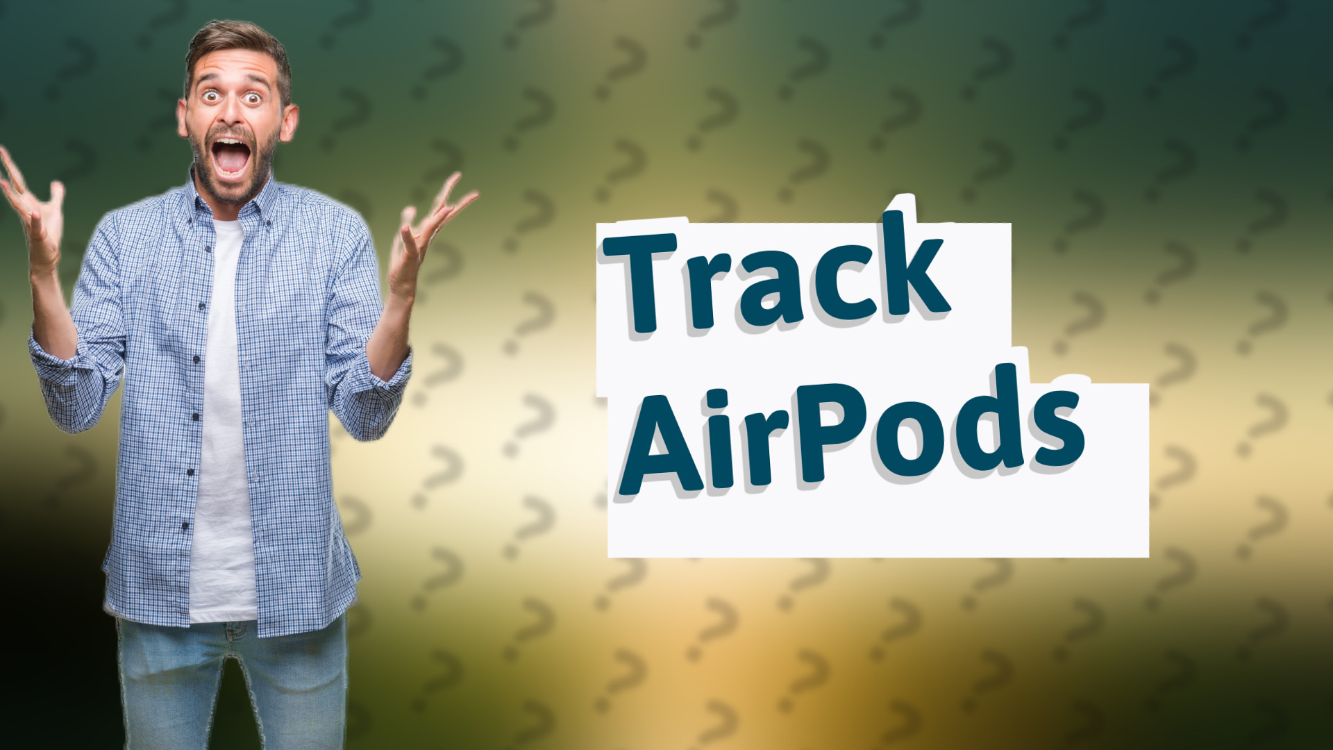 Track AirPods