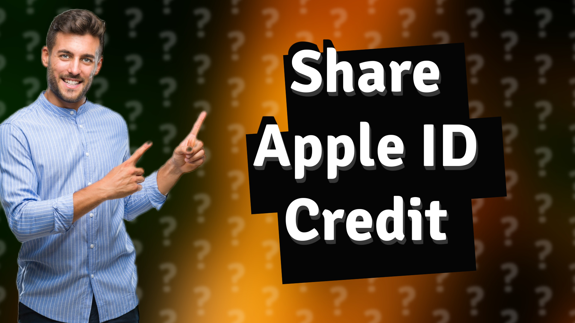 Share Apple ID Credit
