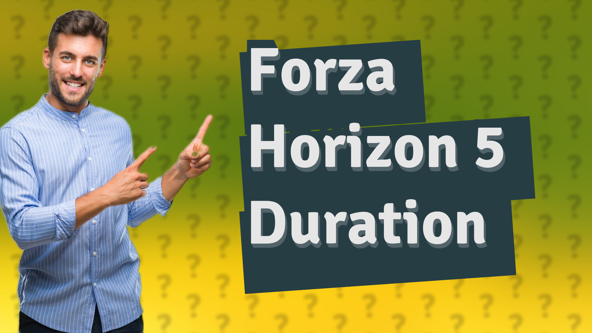 Forza Horizon 5 Duration