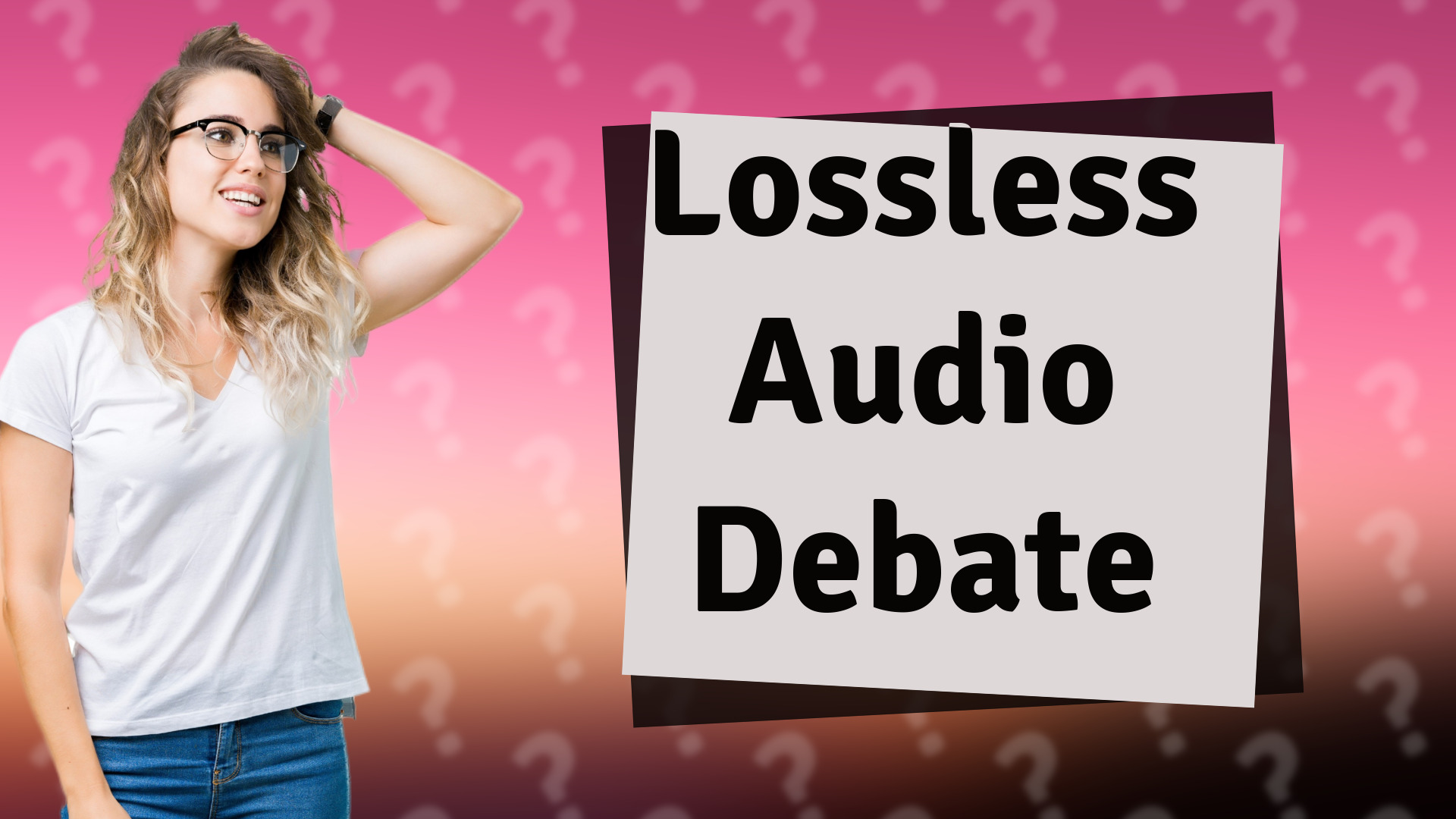 Lossless Audio Debate