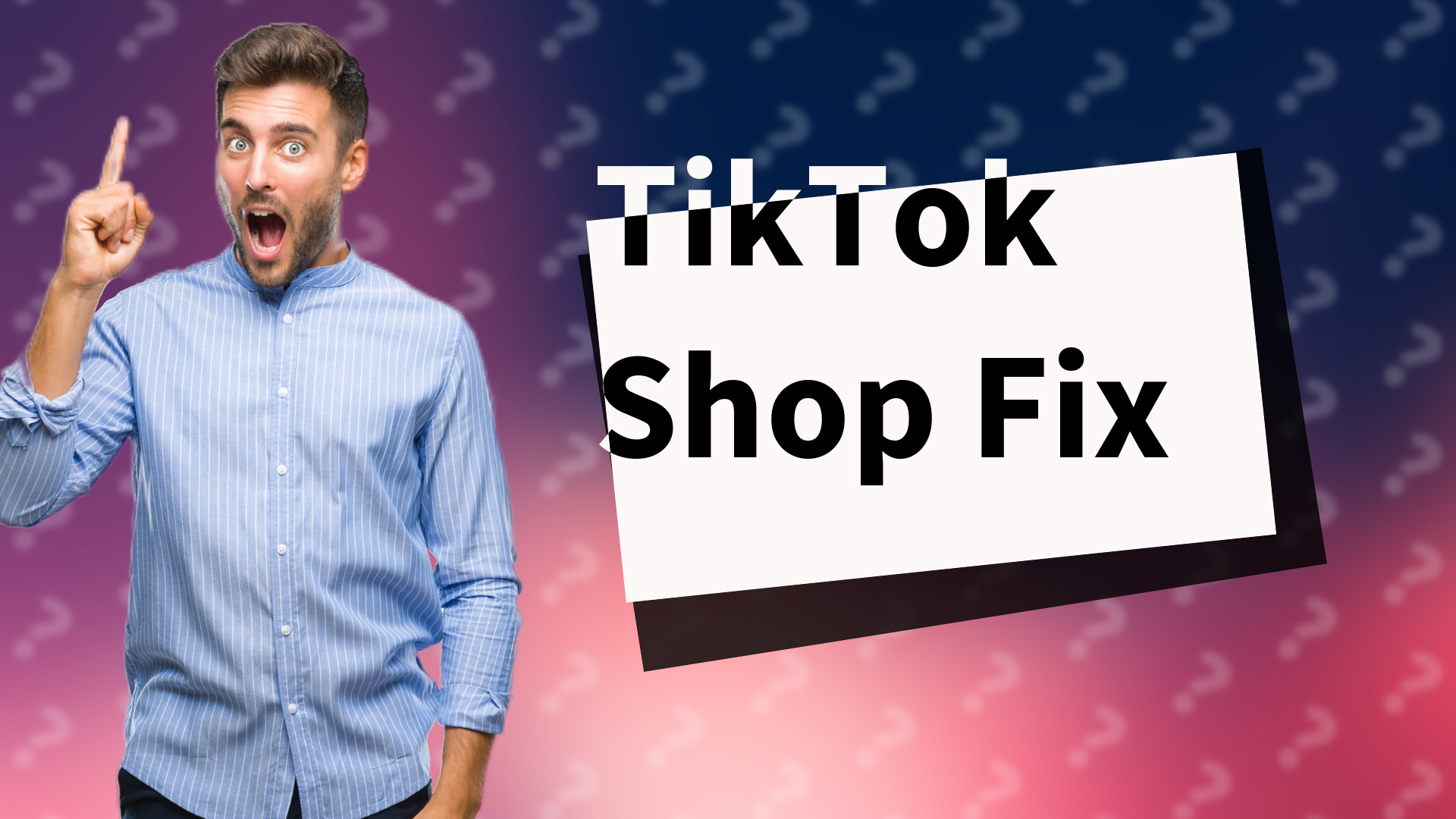 TikTok Shop Fix