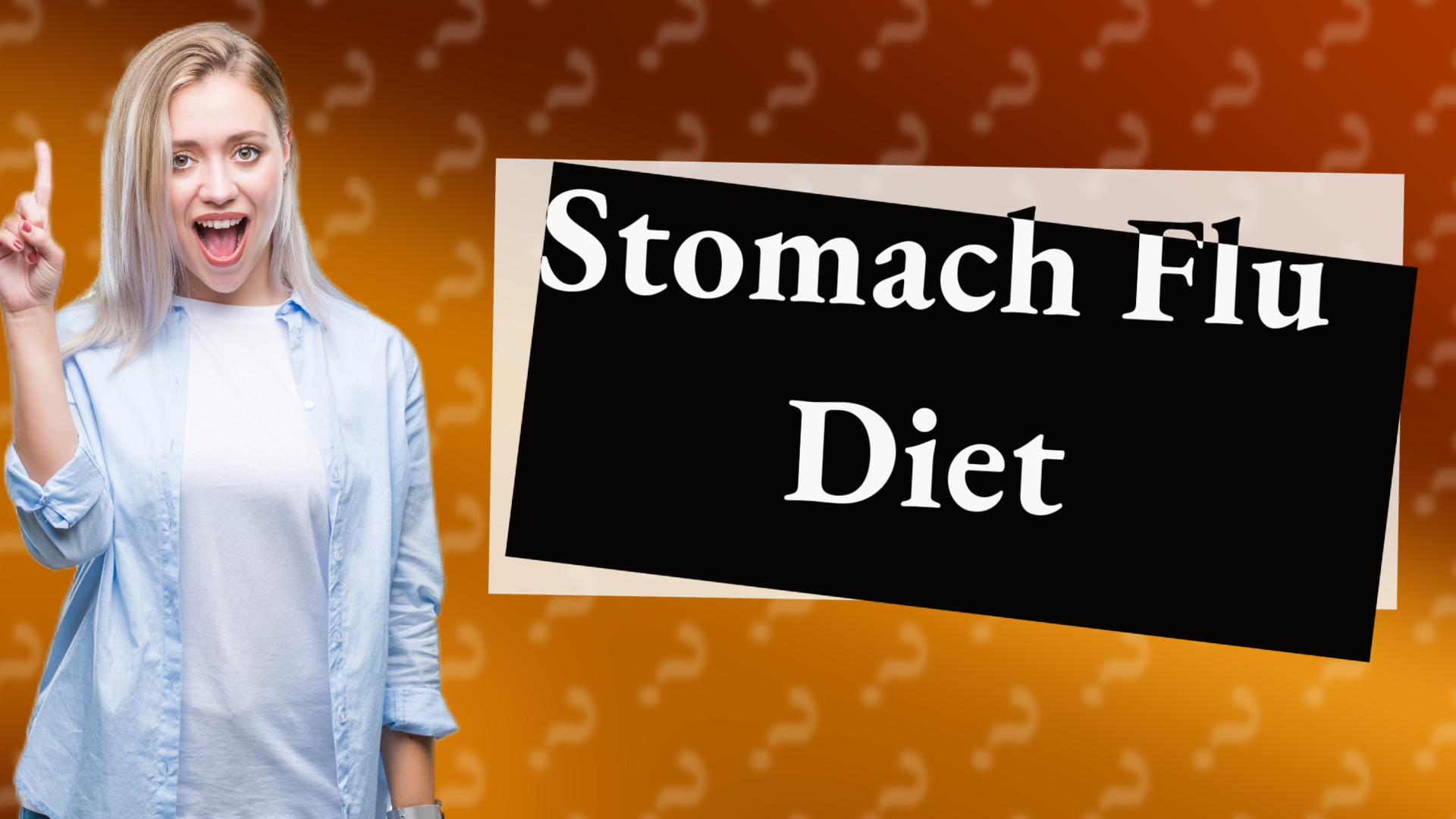 Stomach Flu Diet
