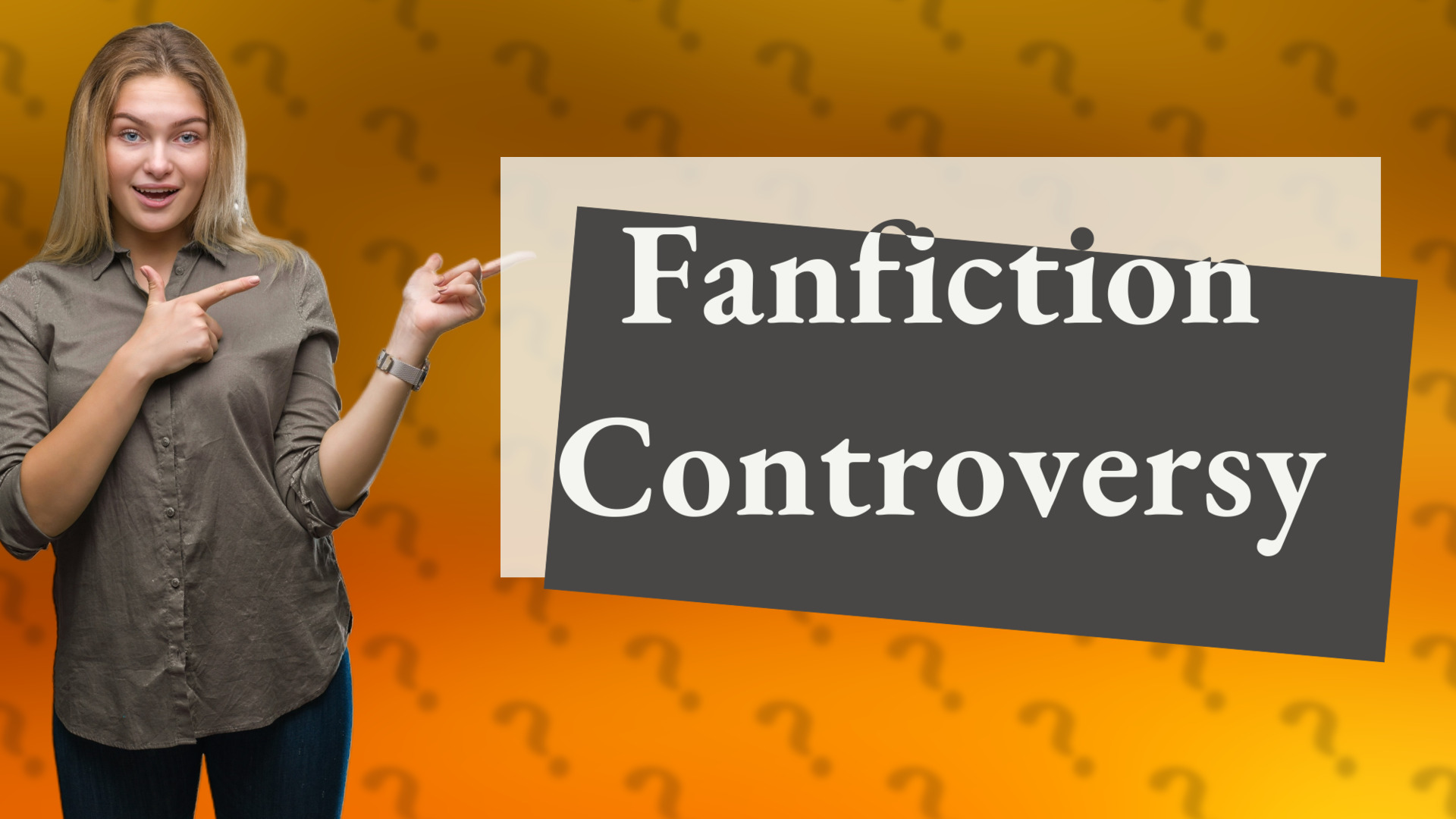 Fanfiction Controversy