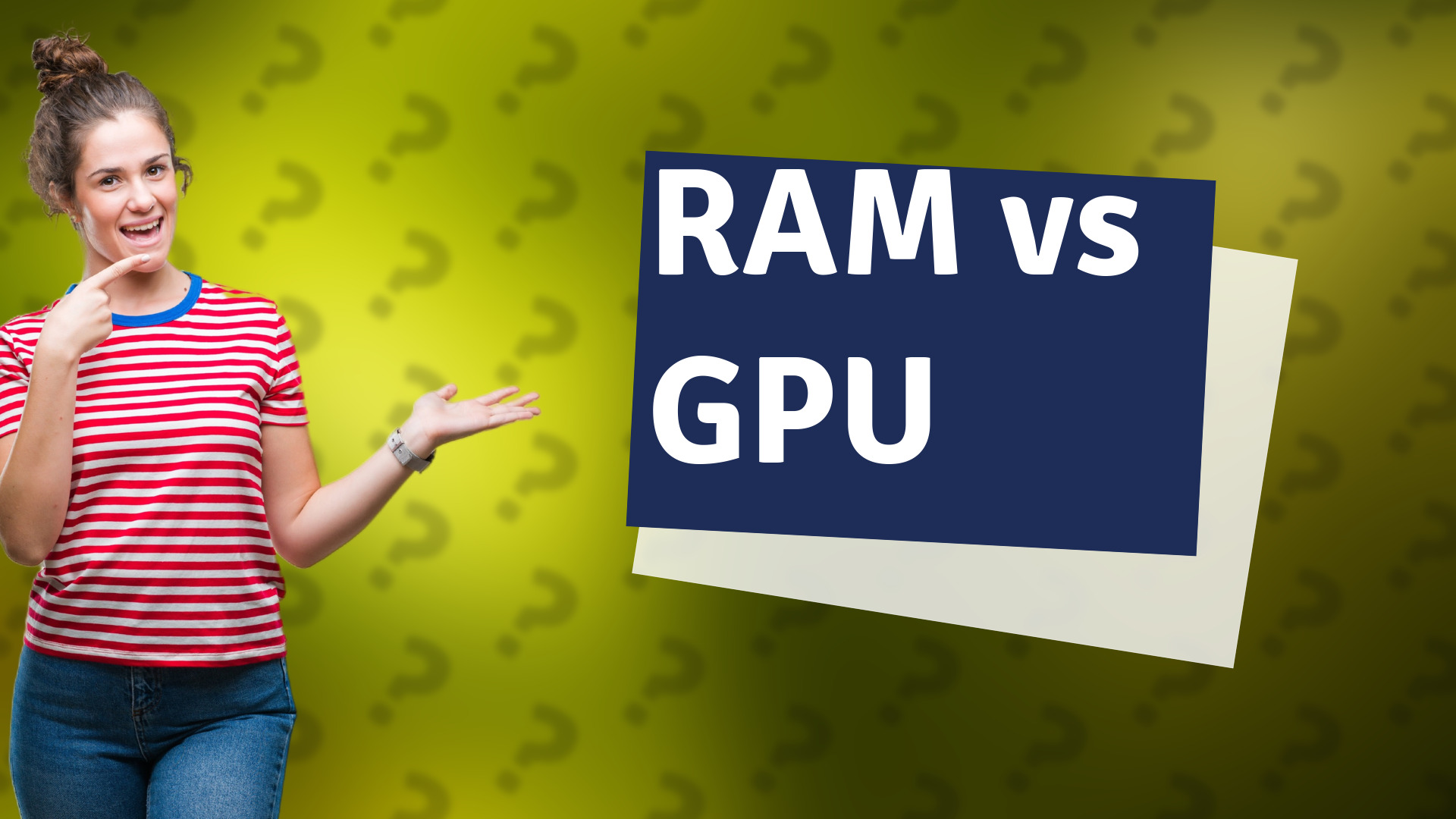 RAM vs GPU