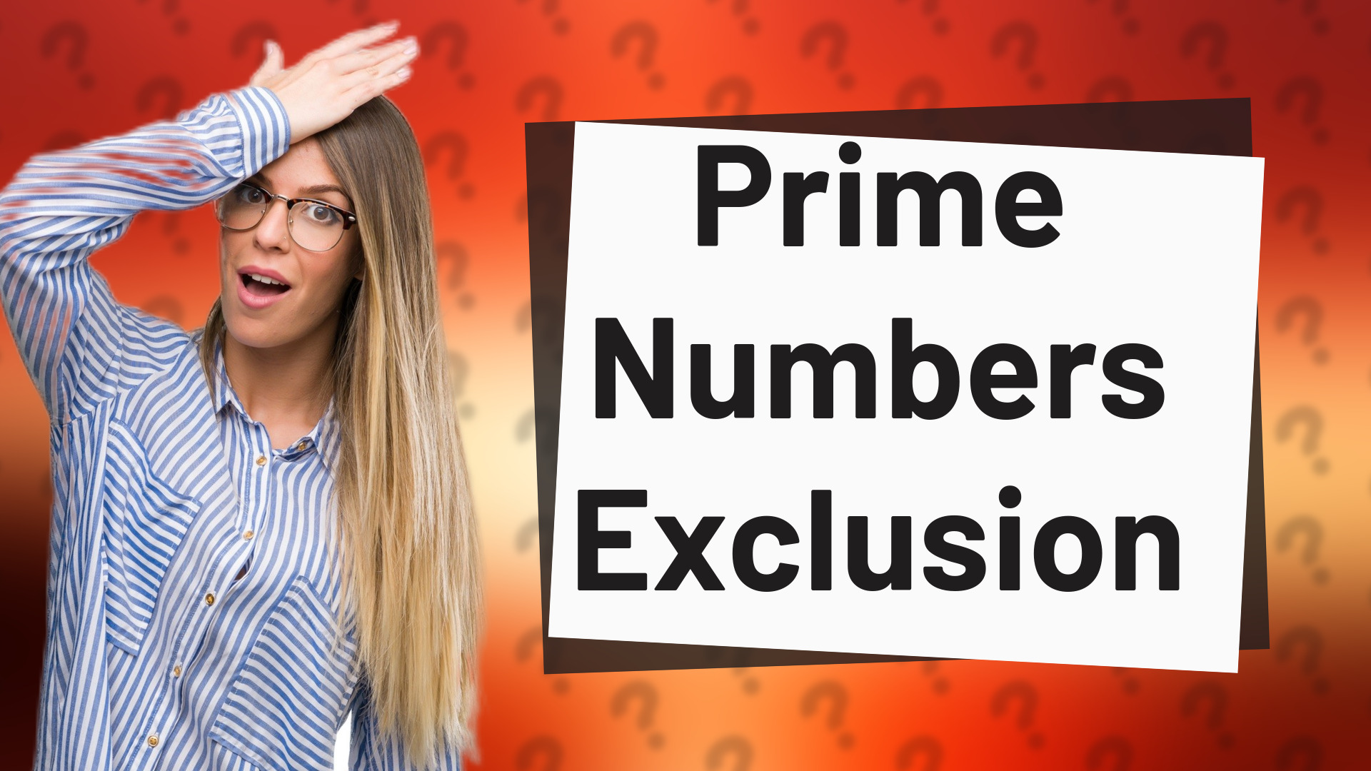 Prime Numbers Exclusion