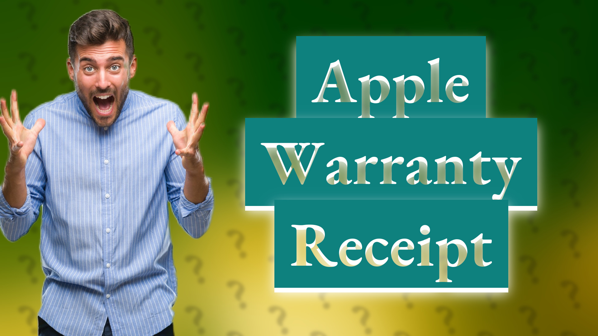 Apple Warranty Receipt