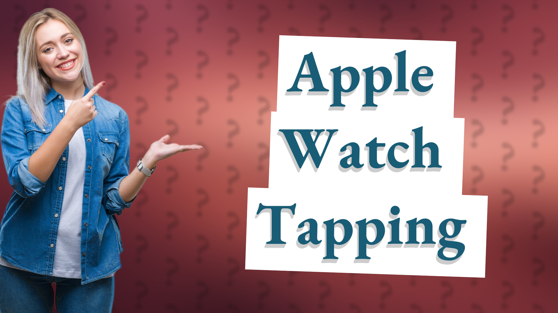 Apple Watch Tapping