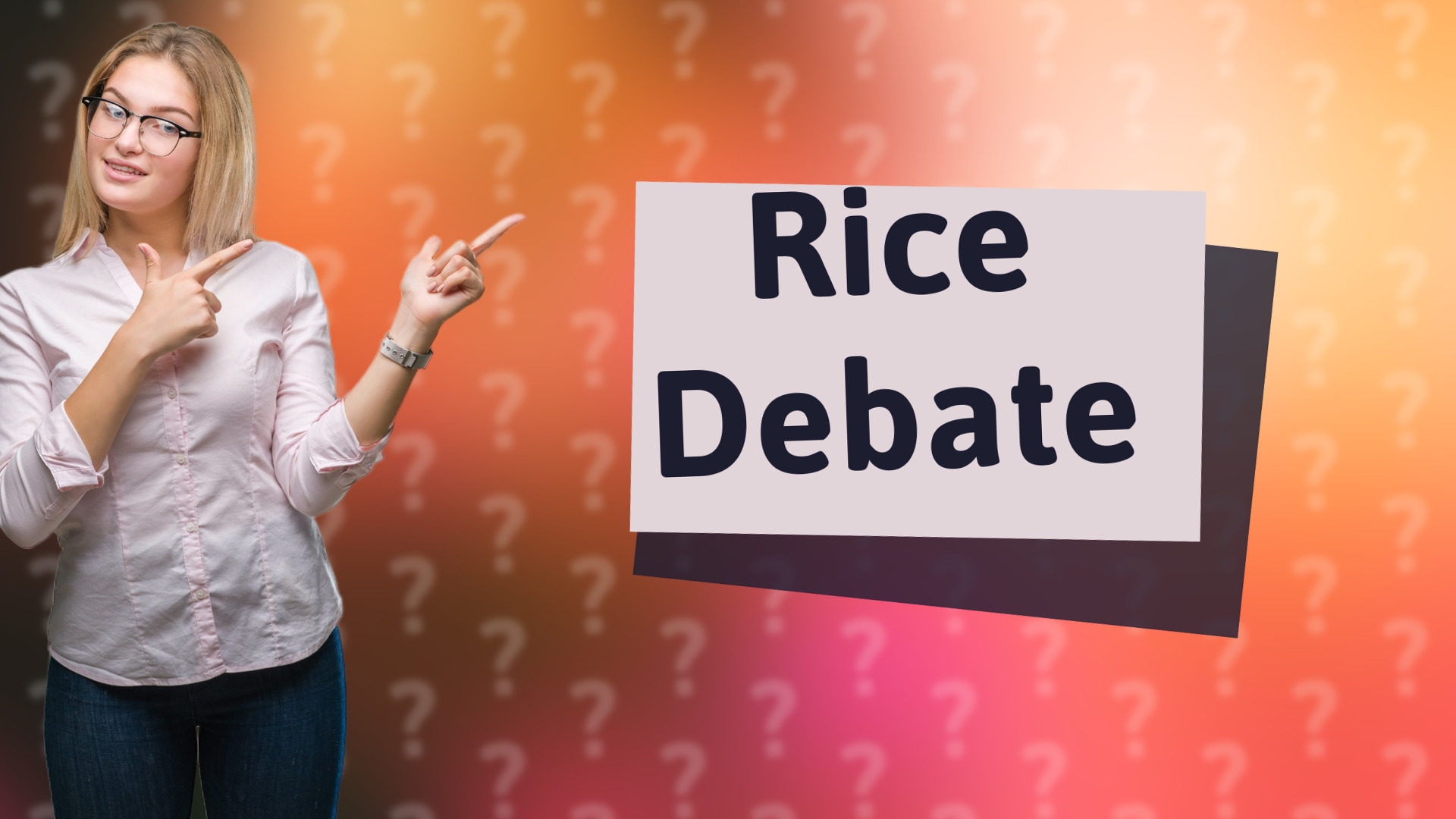 Rice Debate