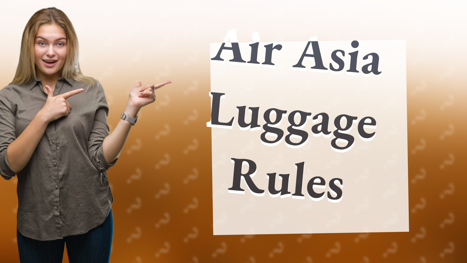 Air Asia Luggage Rules