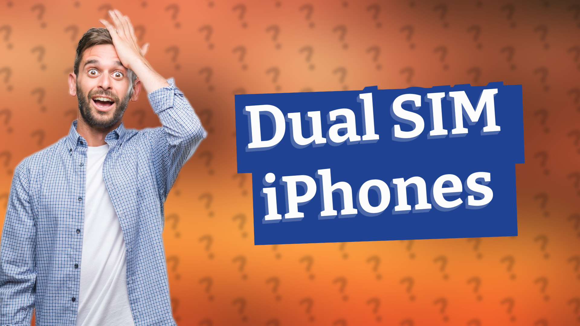 Dual SIM iPhones