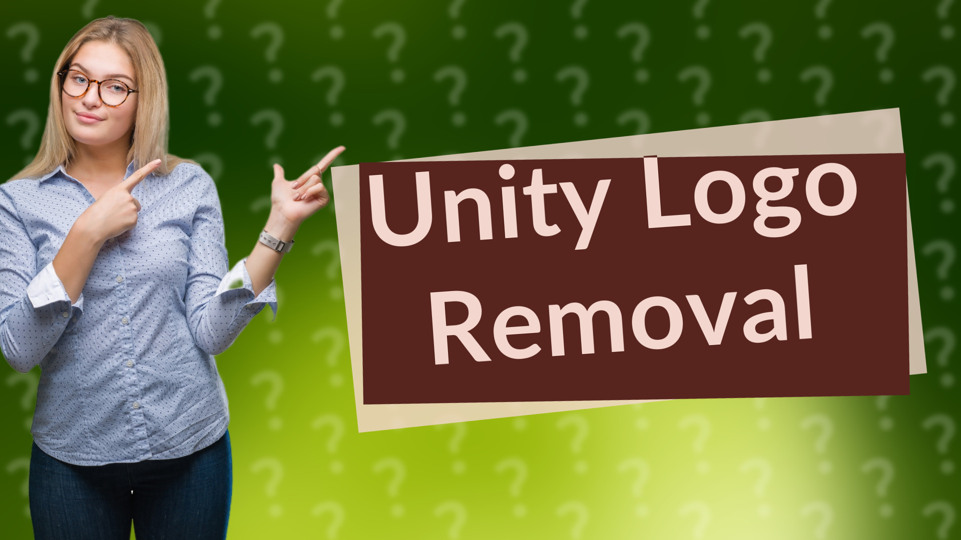 Unity Logo Removal