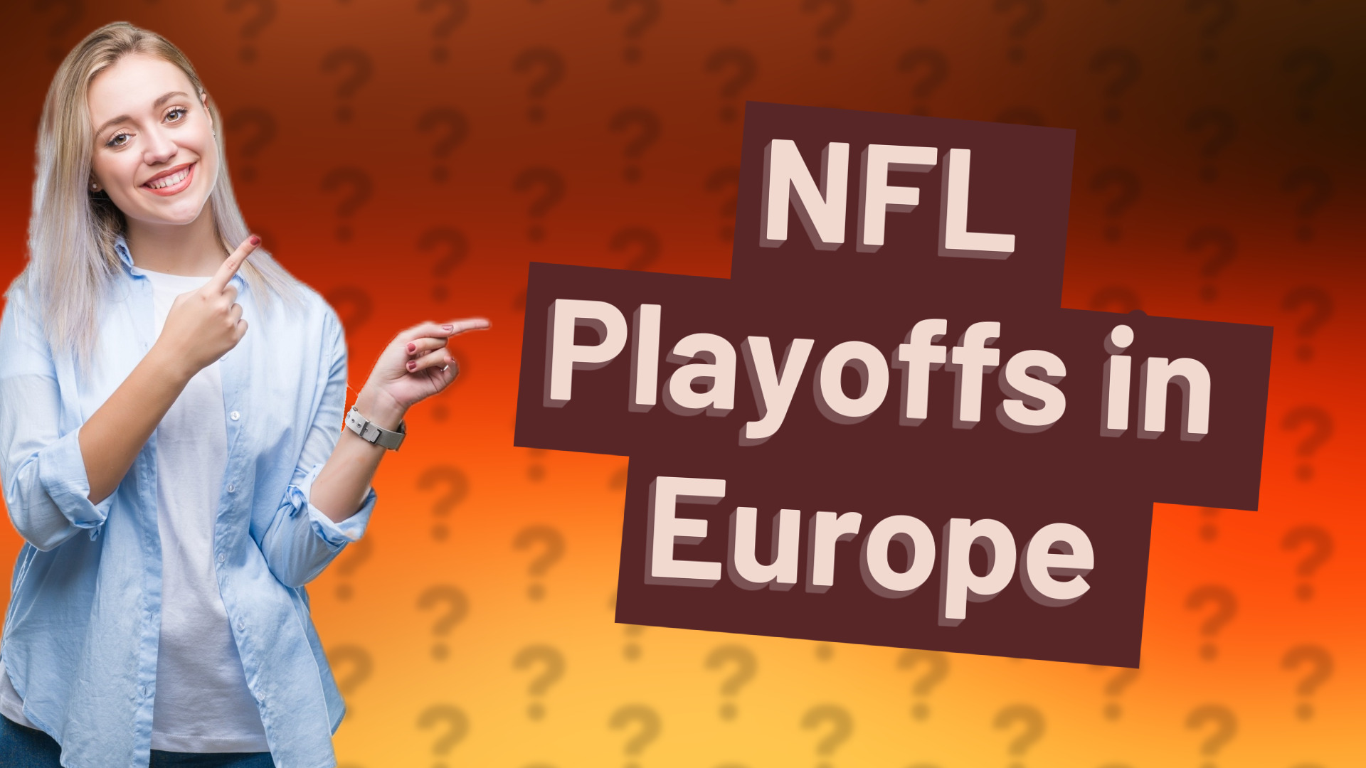 NFL Playoffs in Europe