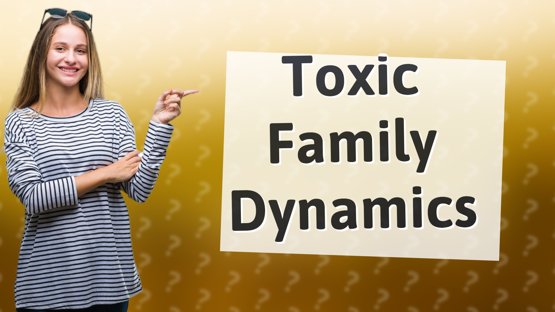 Toxic Family Dynamics