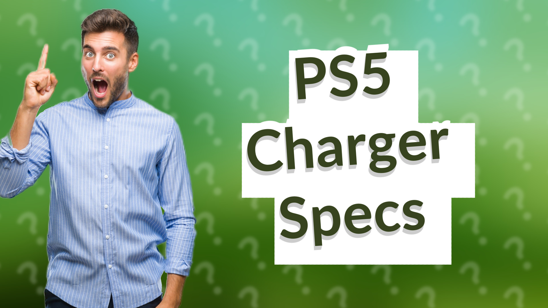 PS5 Charger Specs