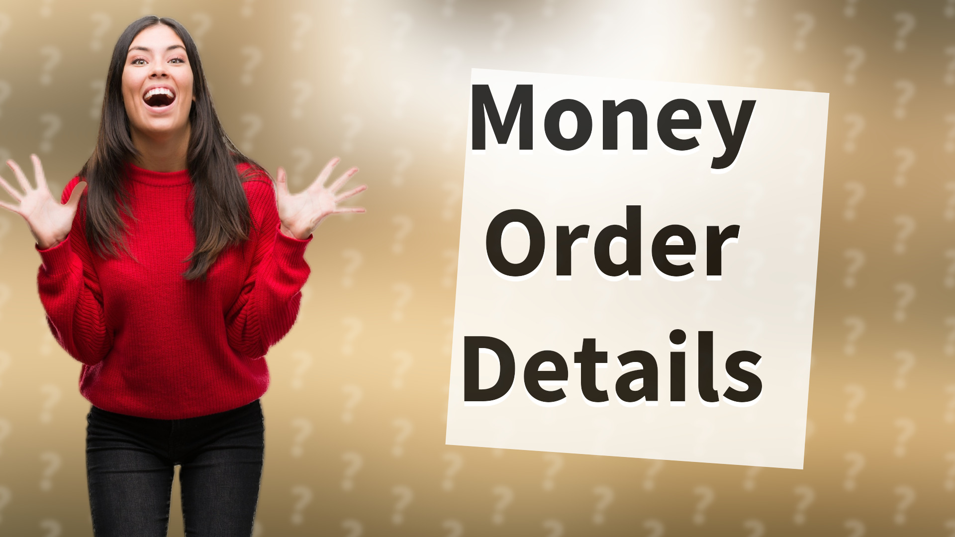Money Order Details